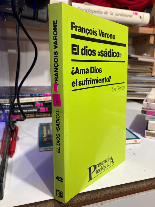 EL DIOS SADICO POR FRANCOIS VARONE USADO RELIGIÓN JUAREZ