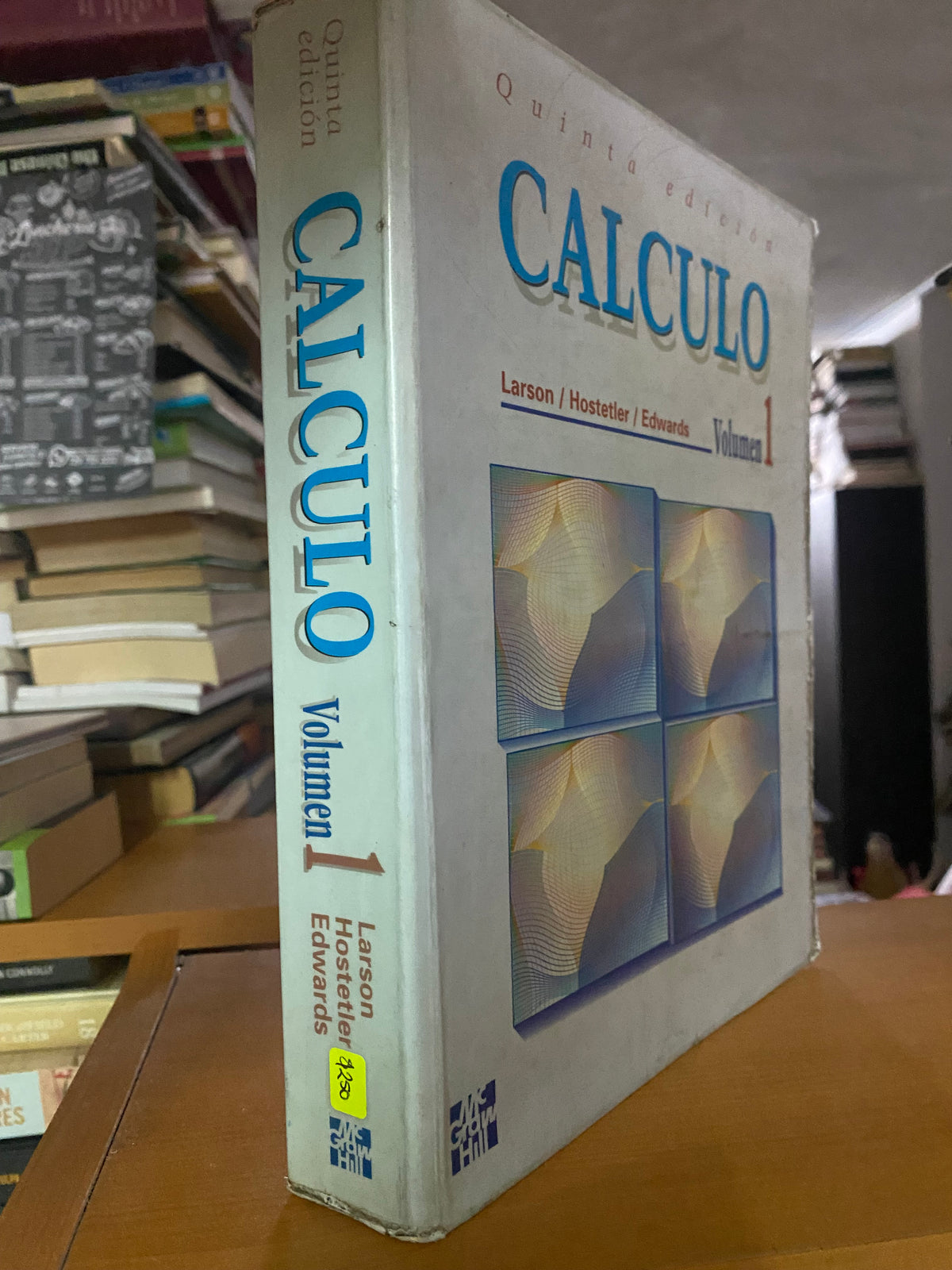 CALCULO VOLUMEN 1 LARSON HOSTETLER EDWARDS USADO MATEMATICAS JUAREZ 515