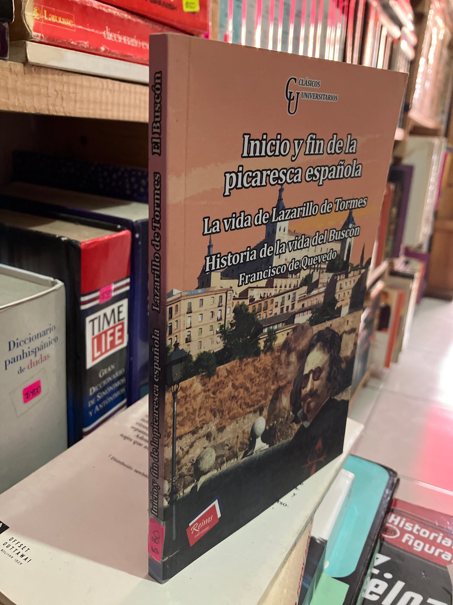 INICIO Y FIN DE LA PICARESCA ESPAÑOLA POR FRANCISCO DE QUEVEDO USADO NOVELA LITERARIO 305
