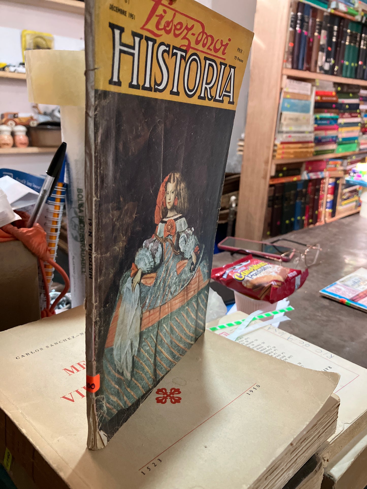 HISTORIA POR AUTORES VARIOS 1951 NO.61 USADO ANTIGUOS ALDAMA