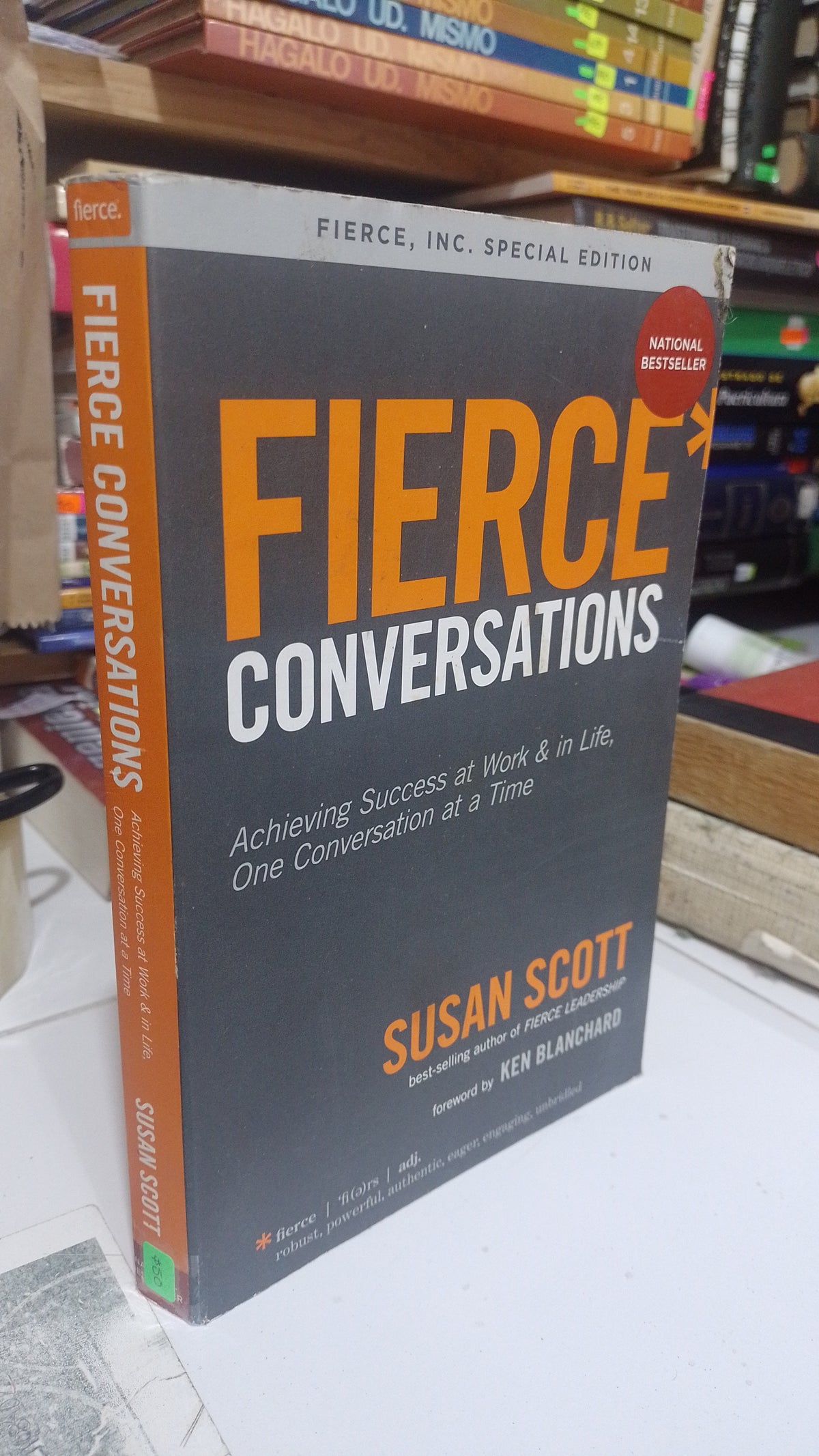 FIERCE CONVERSATIONS POR SUSAN SCOTT USADO IDIOMAS JUAREZ 507