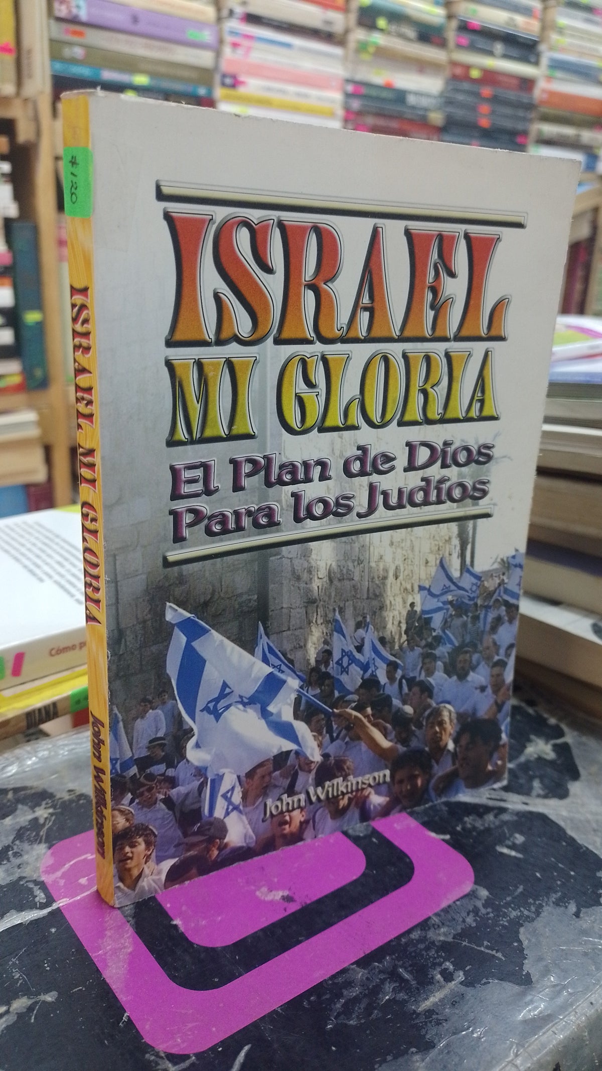 ISRAEL MI GLORIA EL PLAN DE DIOS PARA LOS JUDIOS POR JOHN WILKINSON USADO RELIGION JUAREZ 507