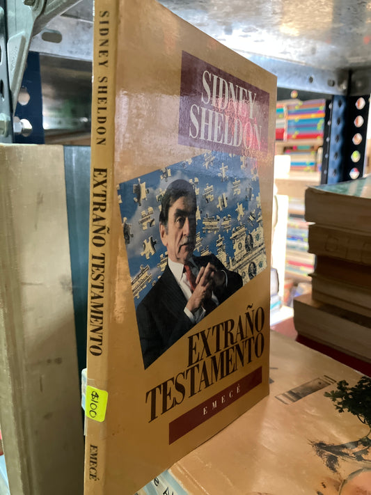 EXTRAÑO TESTAMENTO POR SIDNEY SHELDON USADO NOVELAS ALDAMA