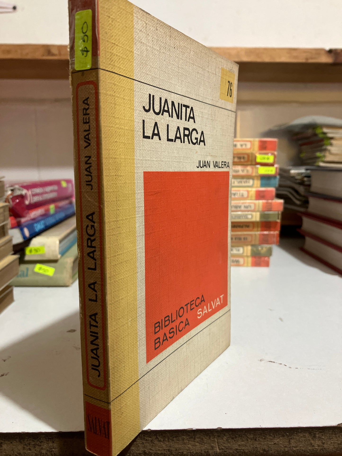 JUANITA LA LARGA POR JUAN VALERA USADO NOVELAS JUAREZ