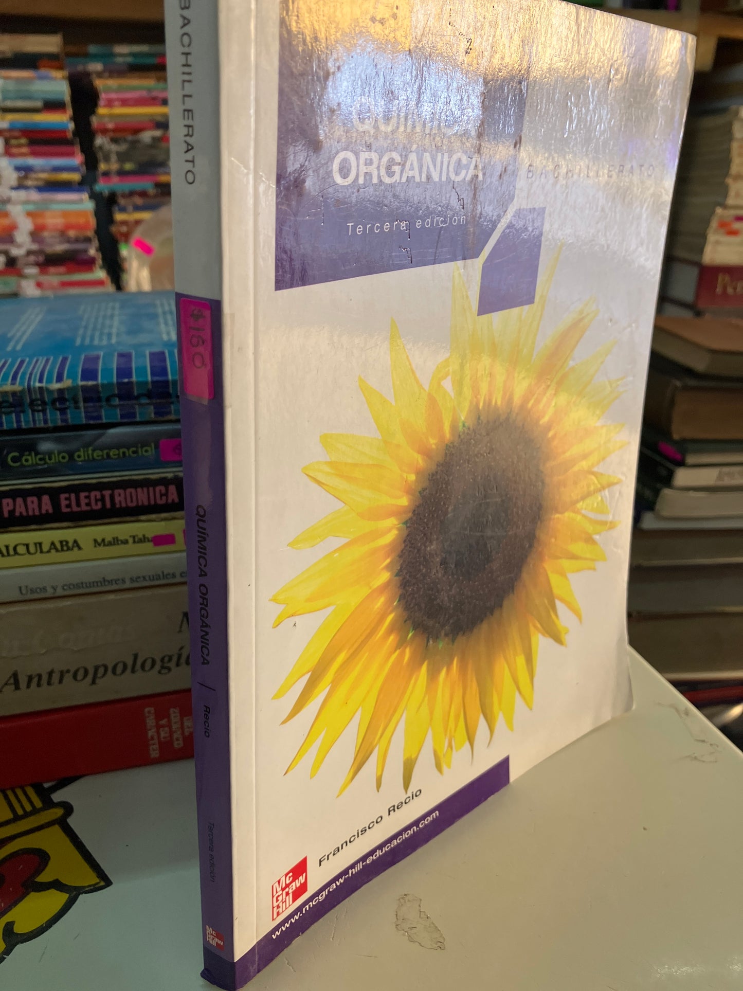 QUÍMICA ORGÁNICA TERCERA EDICIÓN BACHILLERATO POR FRANCISCO RECIO USADO QUÍMICA LITERARIO 207