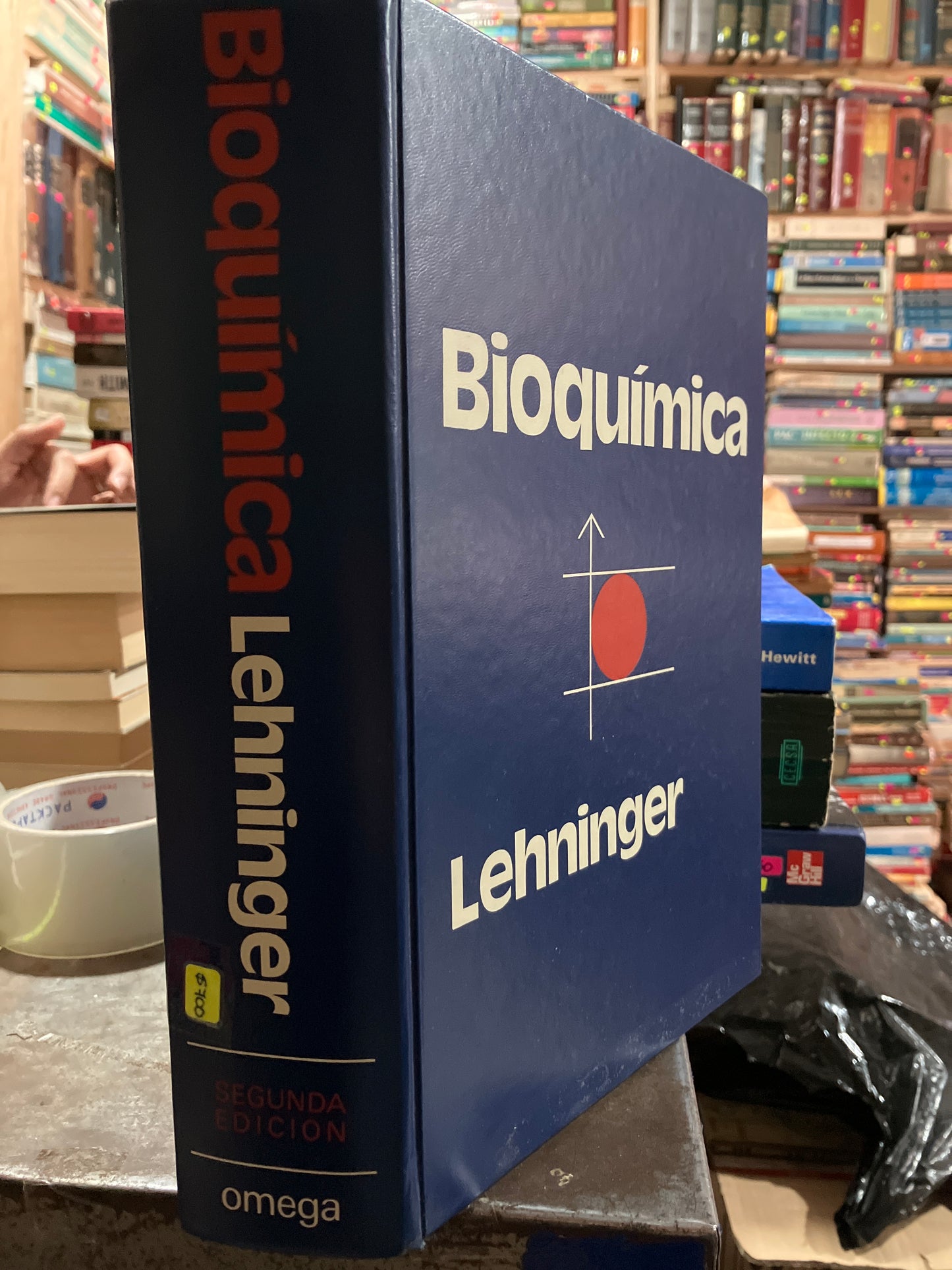 BIOQUÍMICA POR LEHNINGER SEGUNDA EDICIÓN USADO QUÍMICA ALDAMA