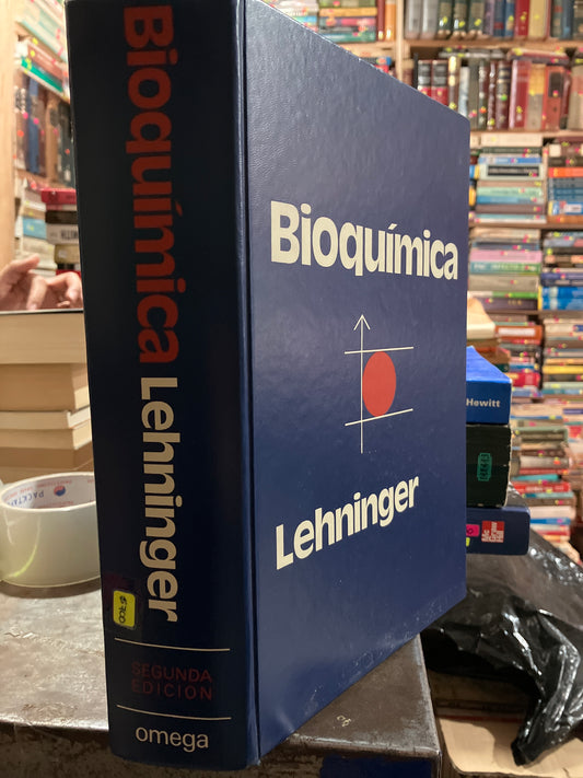 BIOQUÍMICA POR LEHNINGER SEGUNDA EDICIÓN USADO QUÍMICA ALDAMA