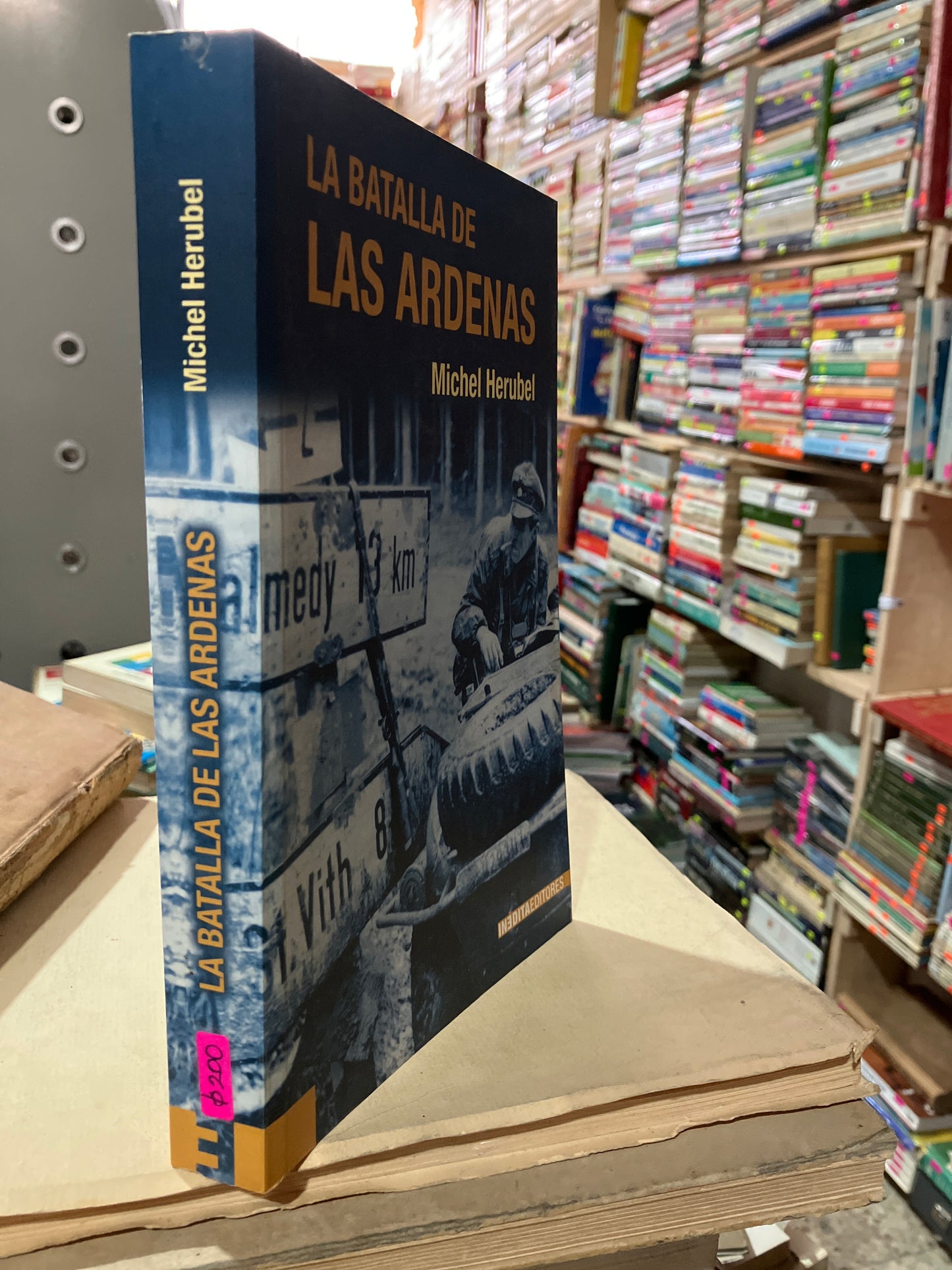 LA BATALLA DE LAS ARDENAS POR MICHEL HERUBEL USADO HISTORIA ALDAMA