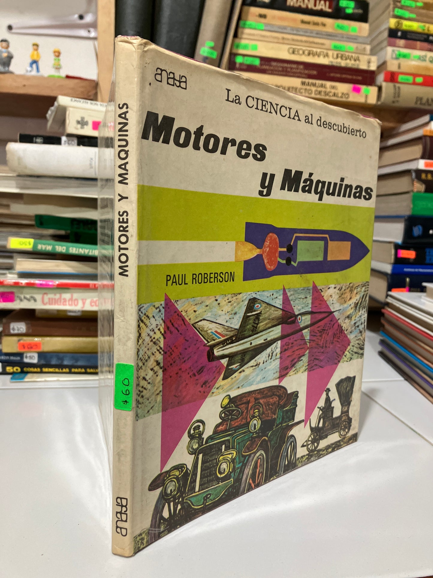 MOTORES Y MÁQUINAS POR PAUL ROBERSON USADO CIENCIA JUAREZ