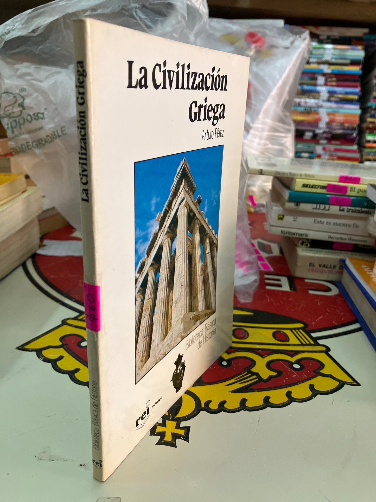 LA CIVILIZACIÓN GRIEGA POR ARTURO PÉREZ USADO HISTORIA LITERARIO 207