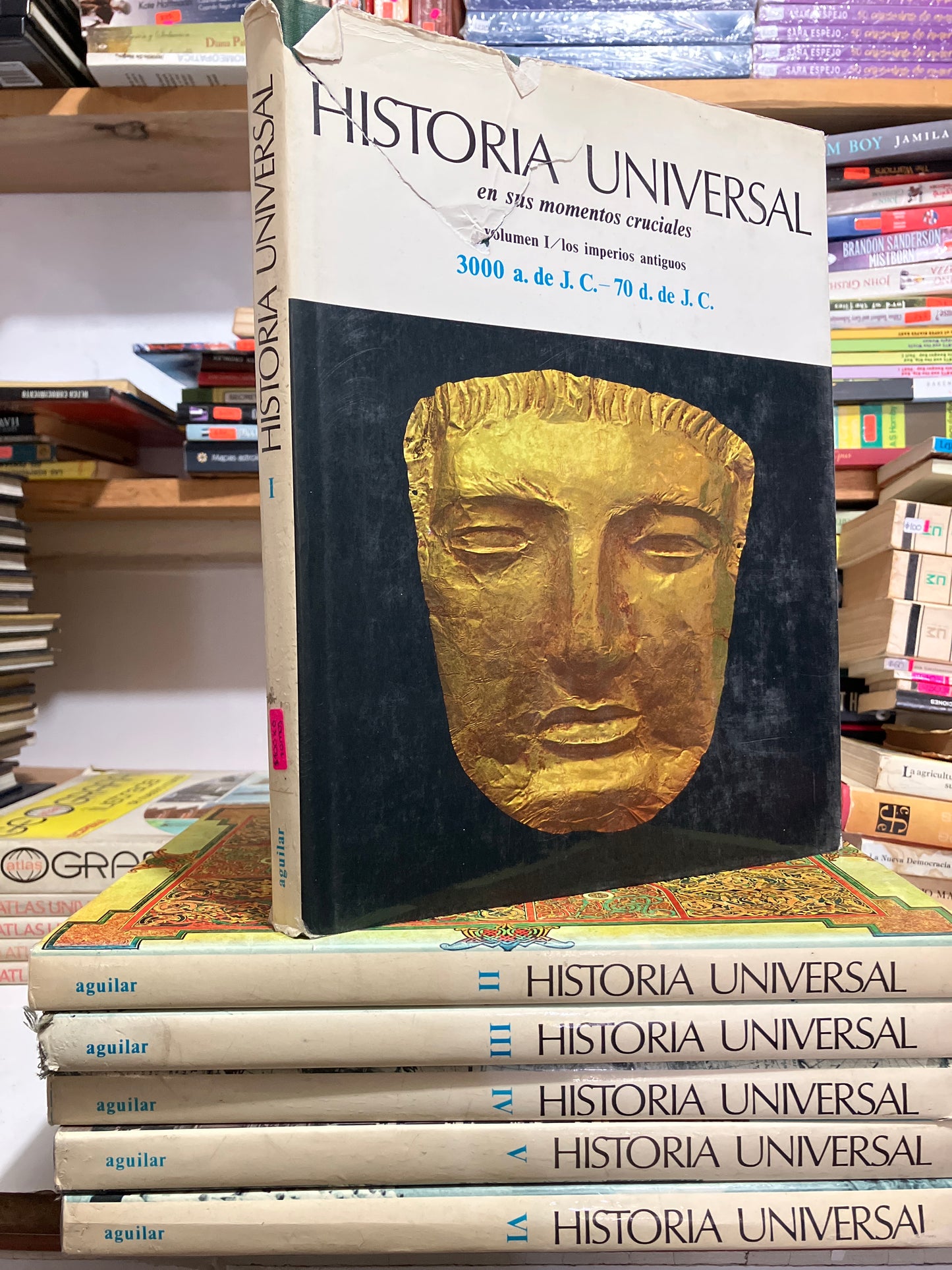 HISTORIA UNIVERSAL 6 TOMOS USADO HISTORIA JUAREZ