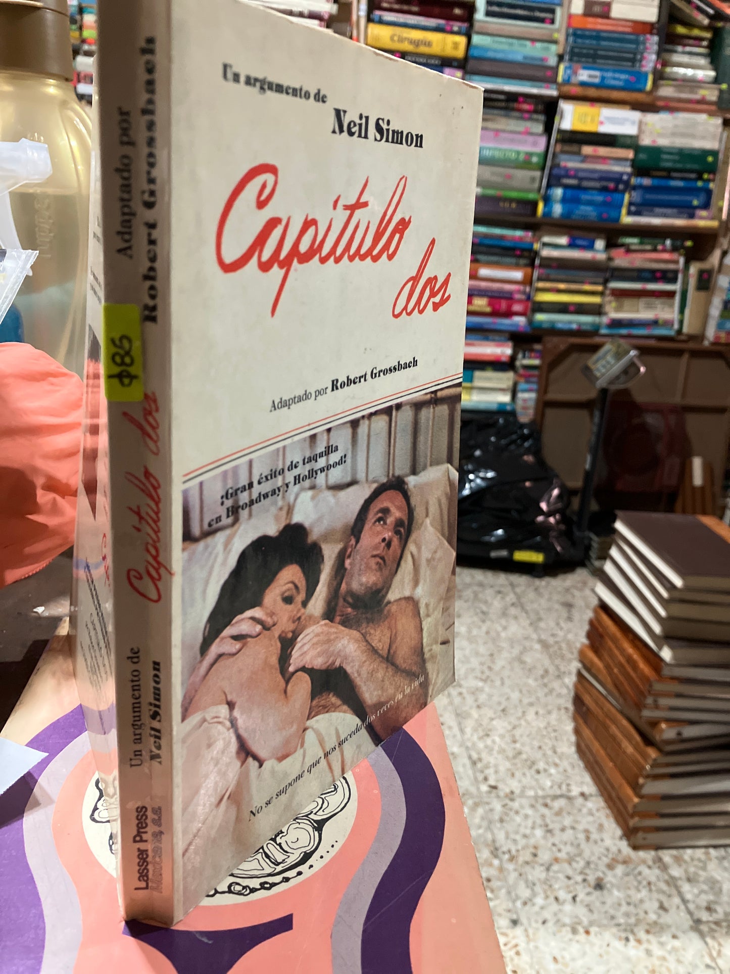 CAPÍTULO DOS POR ROBERT GROSSBACH USADO NOVELAS ALDAMA