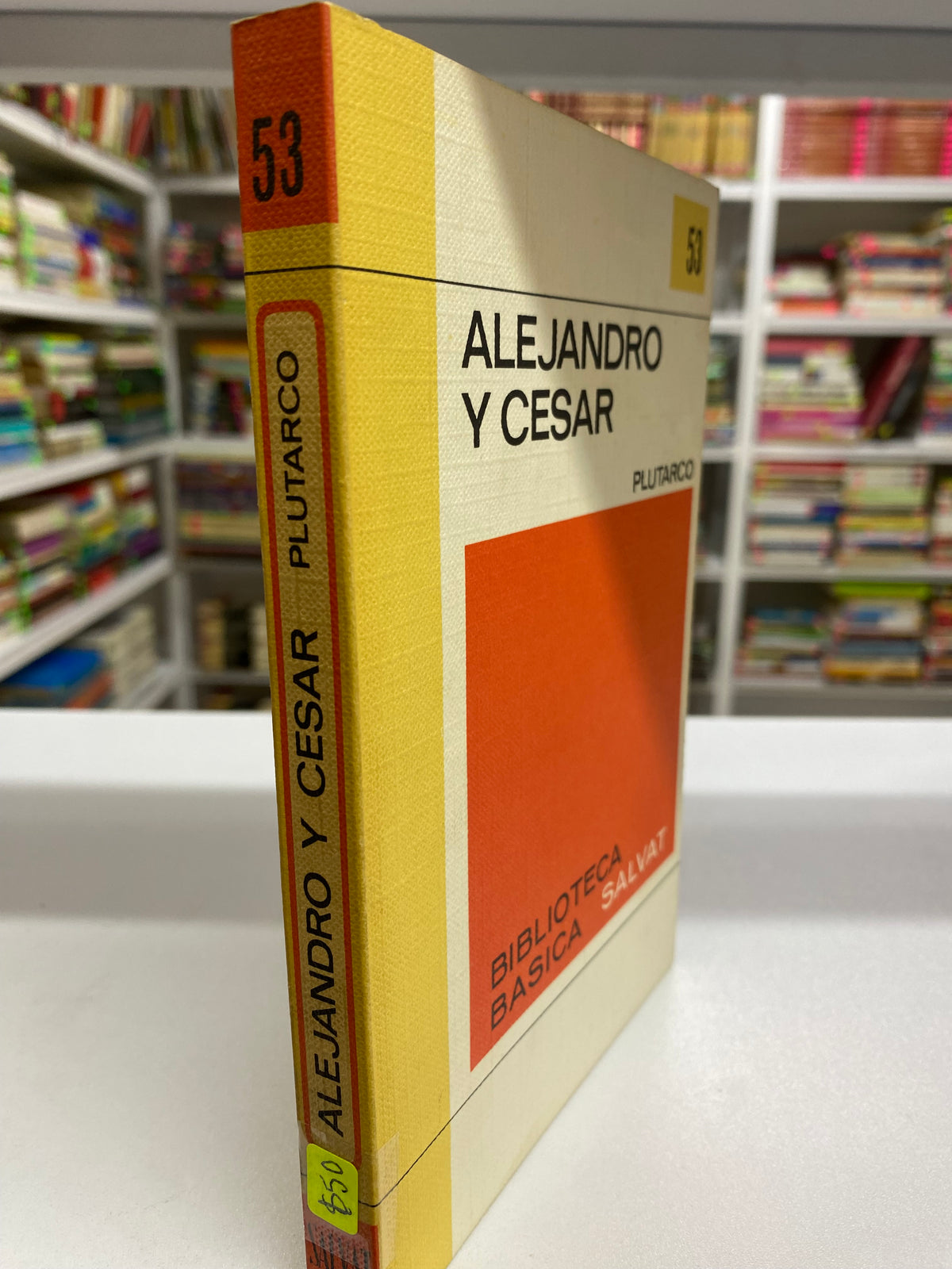 ALEJANDRO Y CESAR PLUTARCO USADO NOVELAS JUAREZ 515