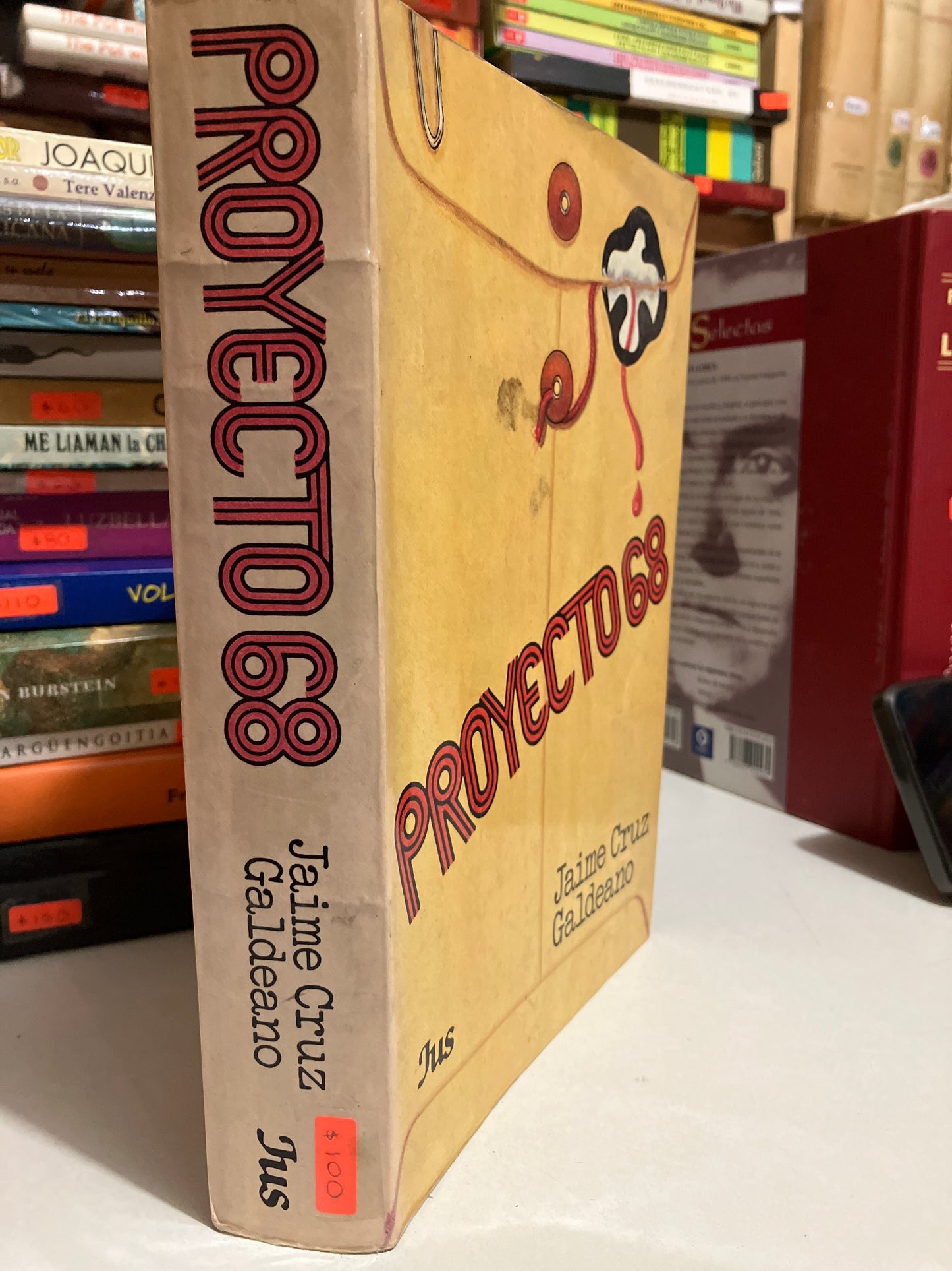 PROYECTO 68 POR JAIME CRUZ GALDEANO USADO NOVELAS JUAREZ