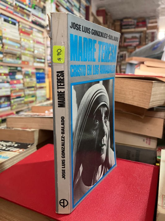 MADRE TERESA CRISTO EN LOD ARRABALES POR JOSE LUIS GONZÁLEZ BALADO USADO RELIGIÓN ALDAMA