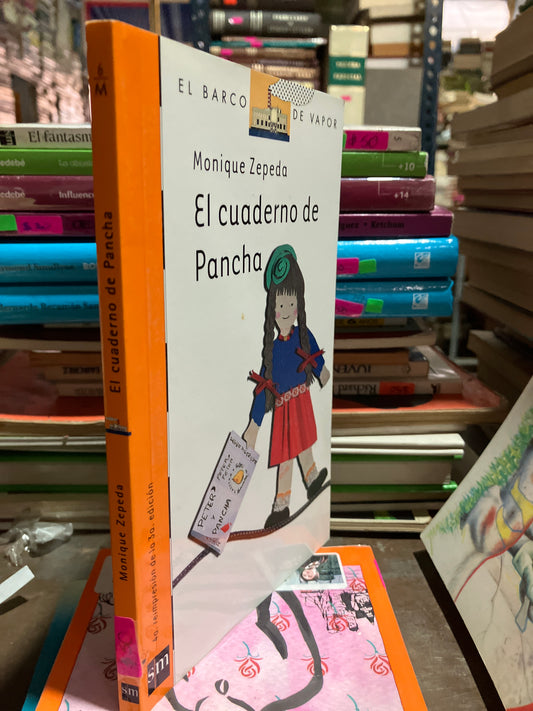 EL CUADERNO DE PANCHA POR MONIQUE ZEPEDA USADO INFANTILES ALDAMA