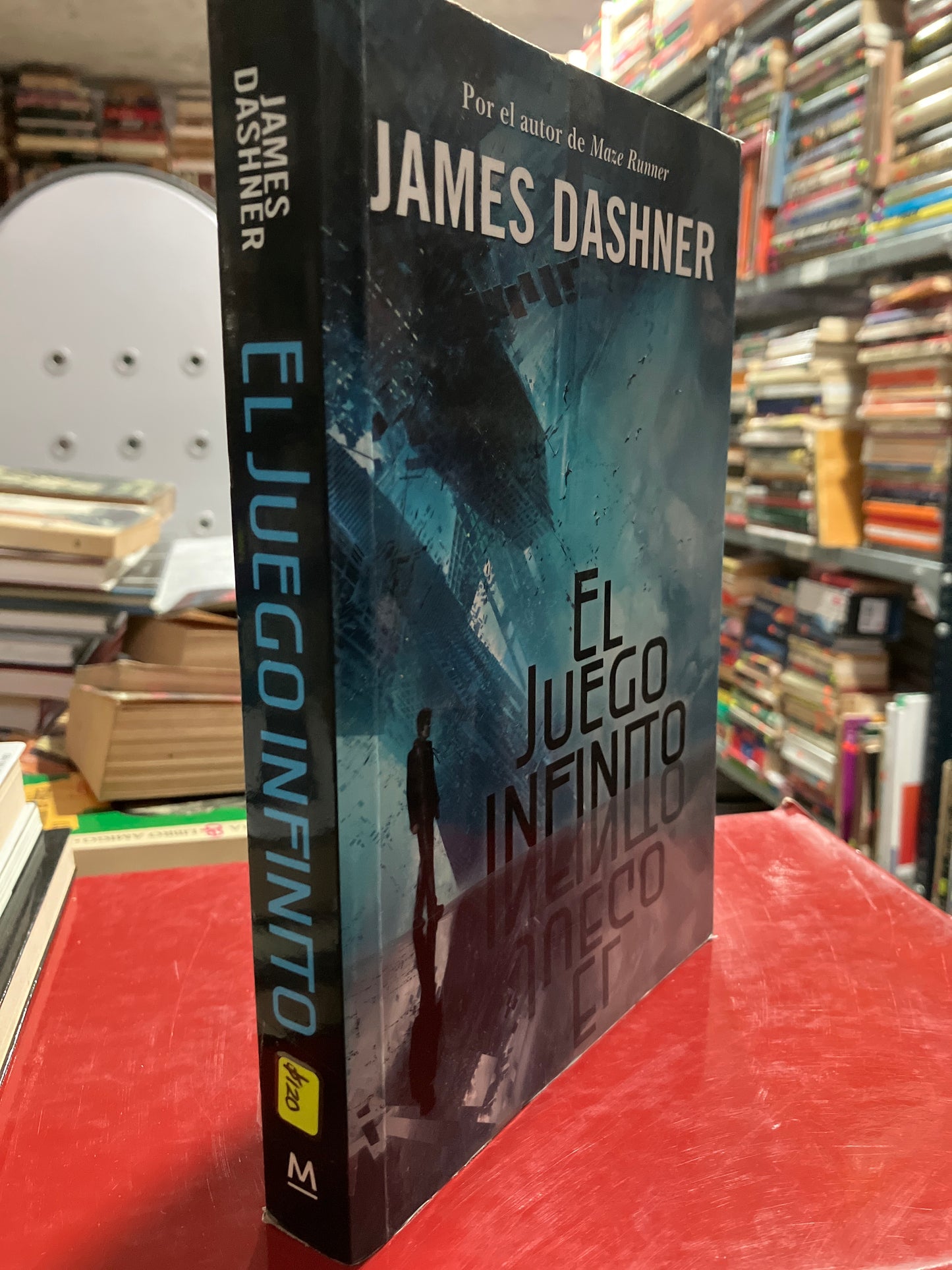 EL JUEGO INFINITO POR JAMES DASHNER USADO NOVELA ALDAMA