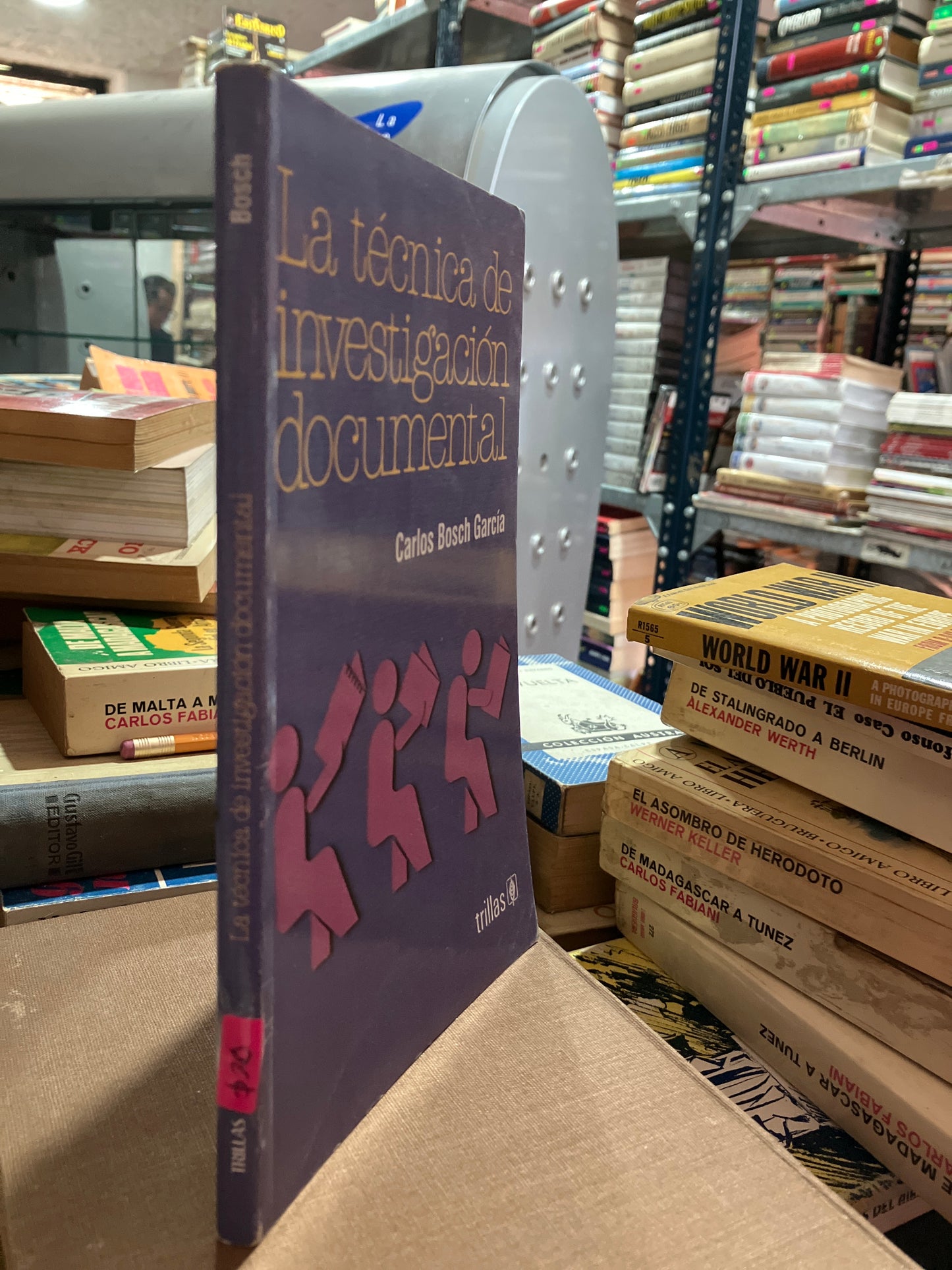 LA TECNICA DE INVESTIGACION DOCUMENTAL POR CARLOS BOSCH GARCIA USADO EDUCACION ALDAMA