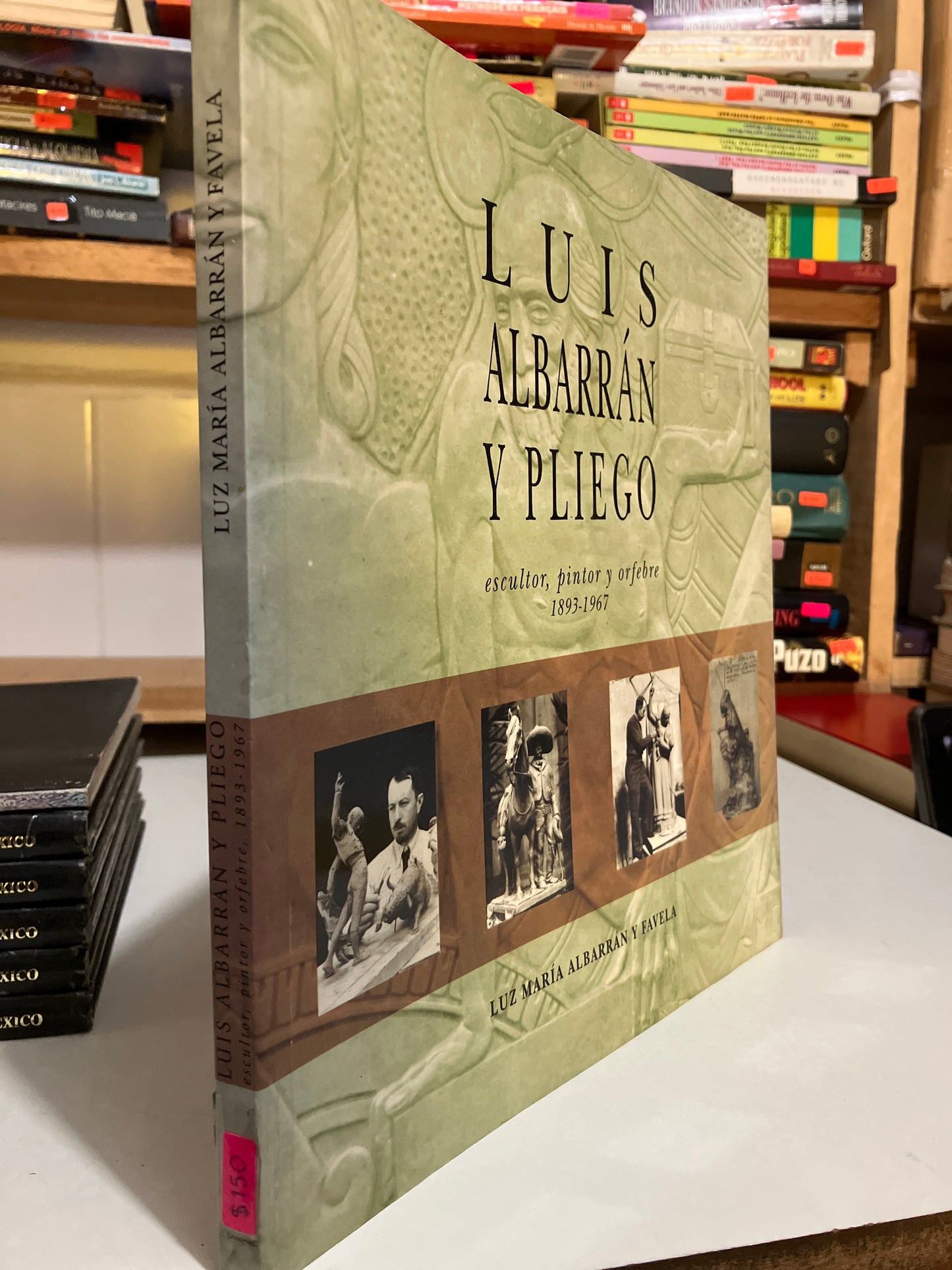 LUIS ALBARRÁN Y PLIEGO POR LUZ MARIA ALBARRÁN Y FAVELA USADO HISTORIA JUAREZ