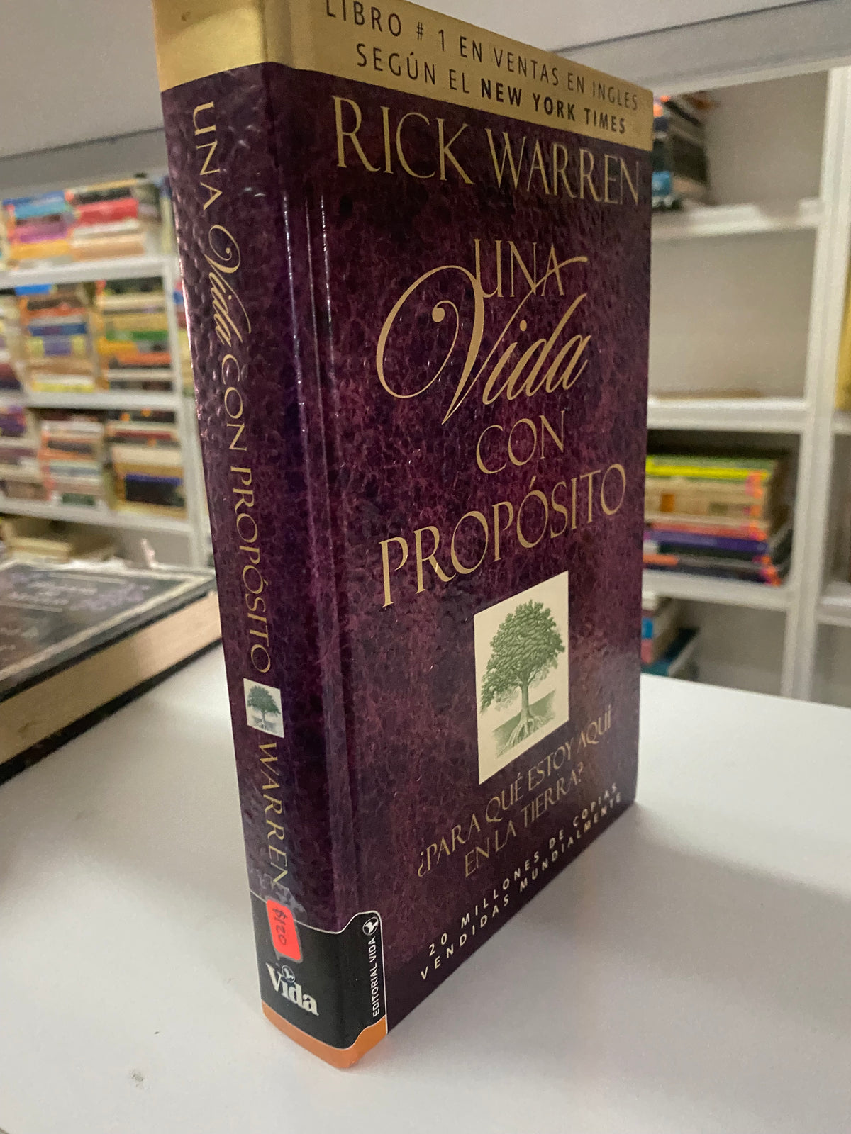 UNA VIDA CON PROPOSITO RICK WARREN USADO SUPERACION PERSONAL JUAREZ 515