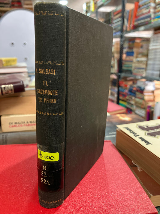 EL SACERDOTE DE PHTAH POR E SALGARI USADO NOVELA ALDAMA