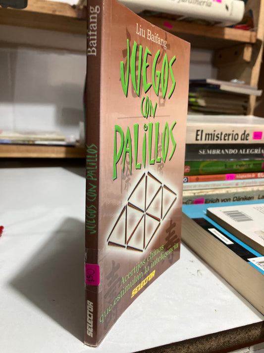 JUEGOS CON PALILLOS POR LIU BAIFANG USADO INFANTIL JUAREZ