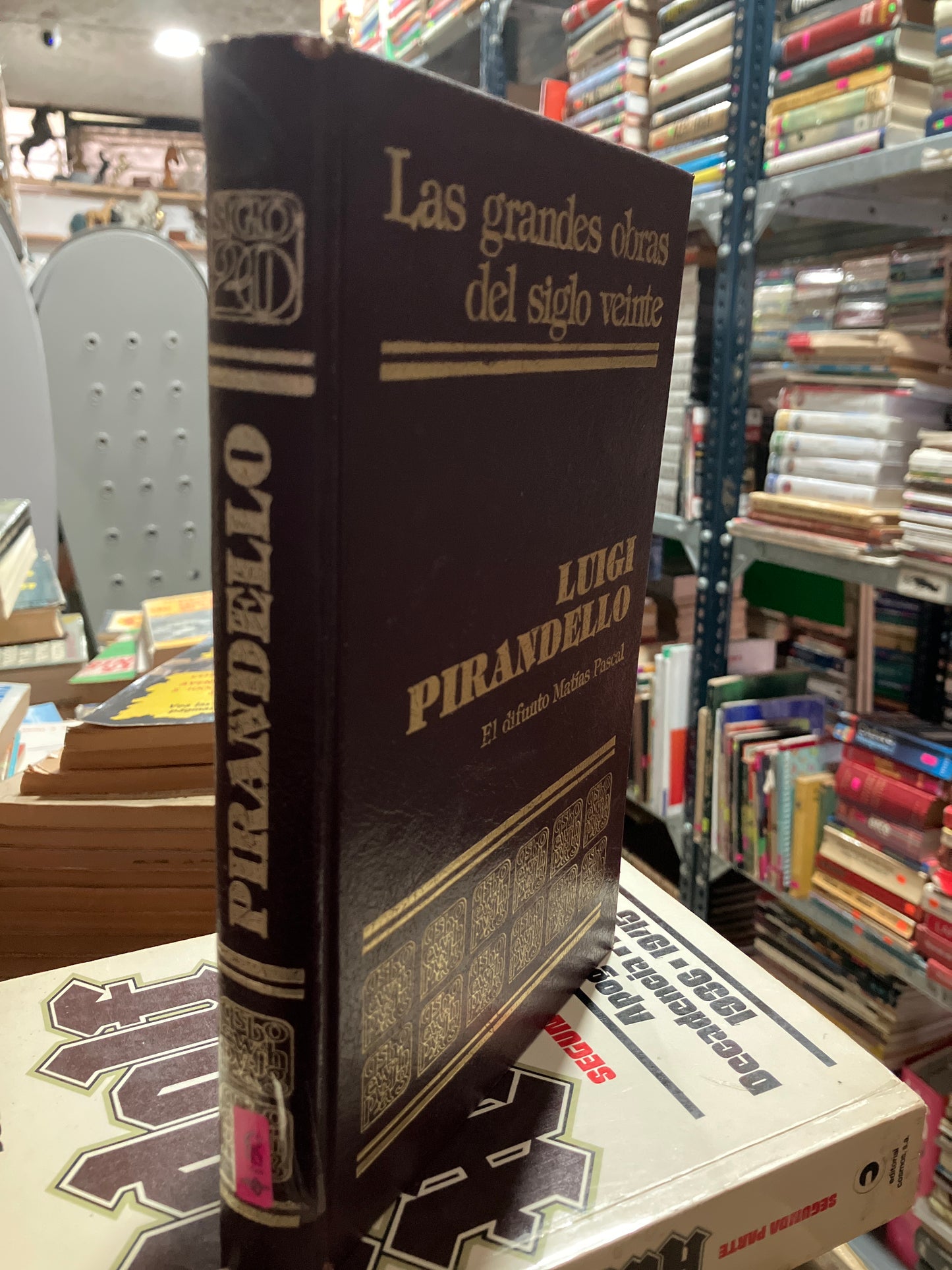 EL DIFUNTO MATÍAS PASCAL POR LUIGI PIRANDELLO USADO NOVELA ALDAMA