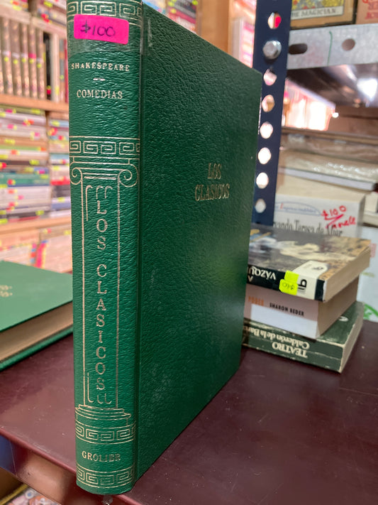 COMEDIAS DE SHAKESPEARE USADO NOVELA LITERARIO 305