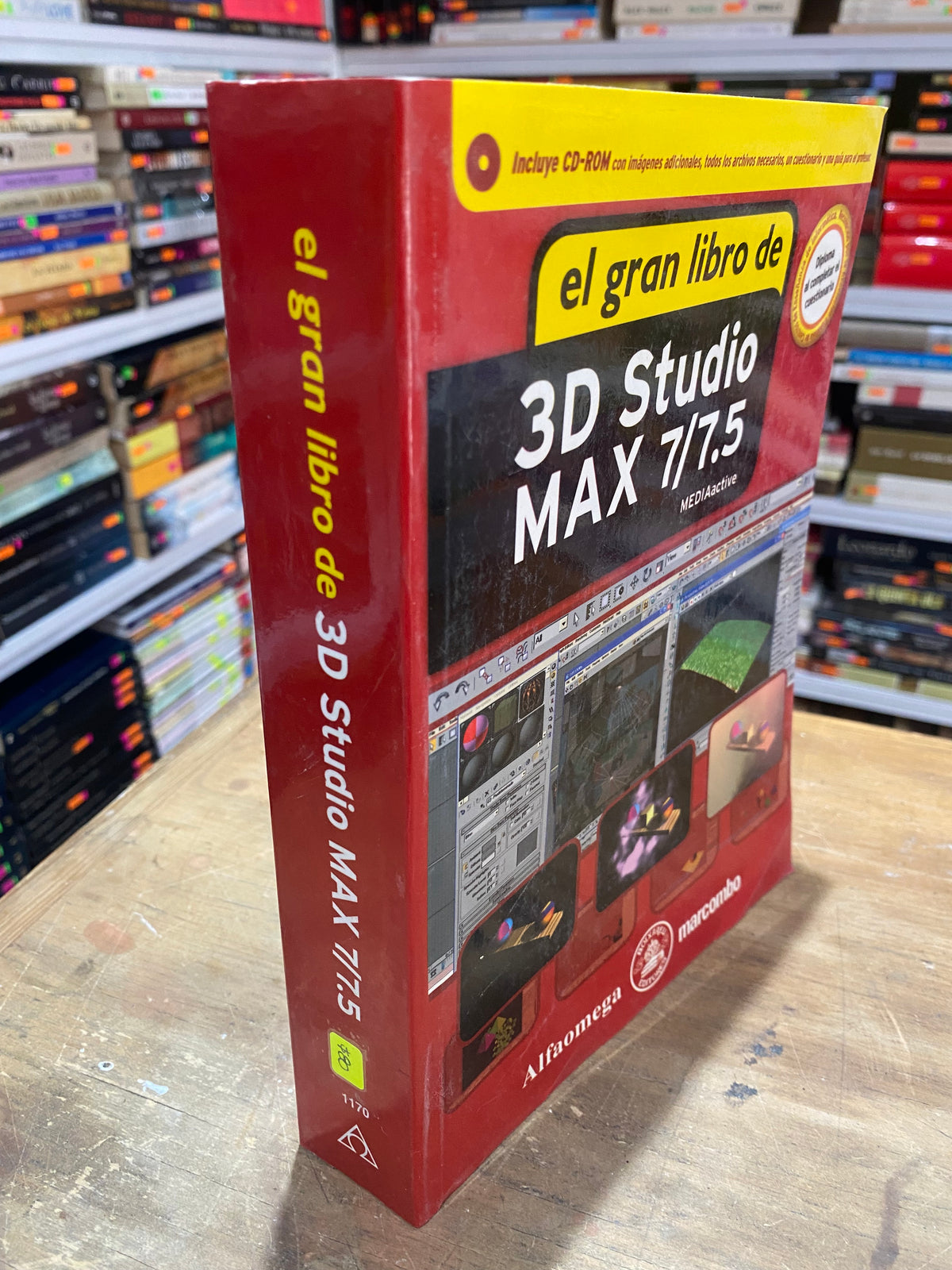 EL GRAN LIBRO DE 3D STUDIO MAX 7/7.5 POR DESCONOCIDO USADO COMPUTACION JUAREZ 515