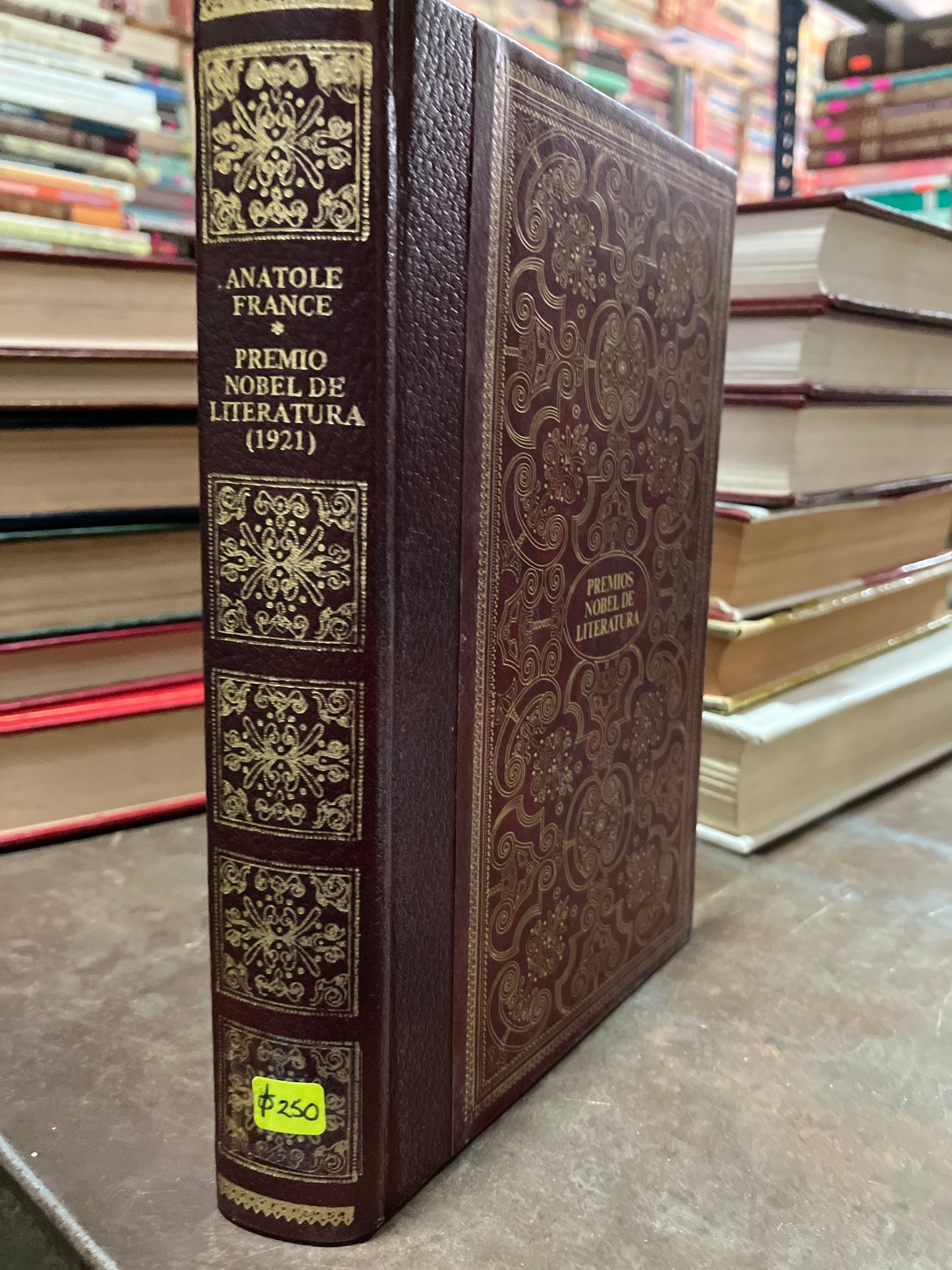 PREMIO NOBEL DE LITERATURA 1921 ANATOLE FRANCE USADO NOVELAS ALDAMA