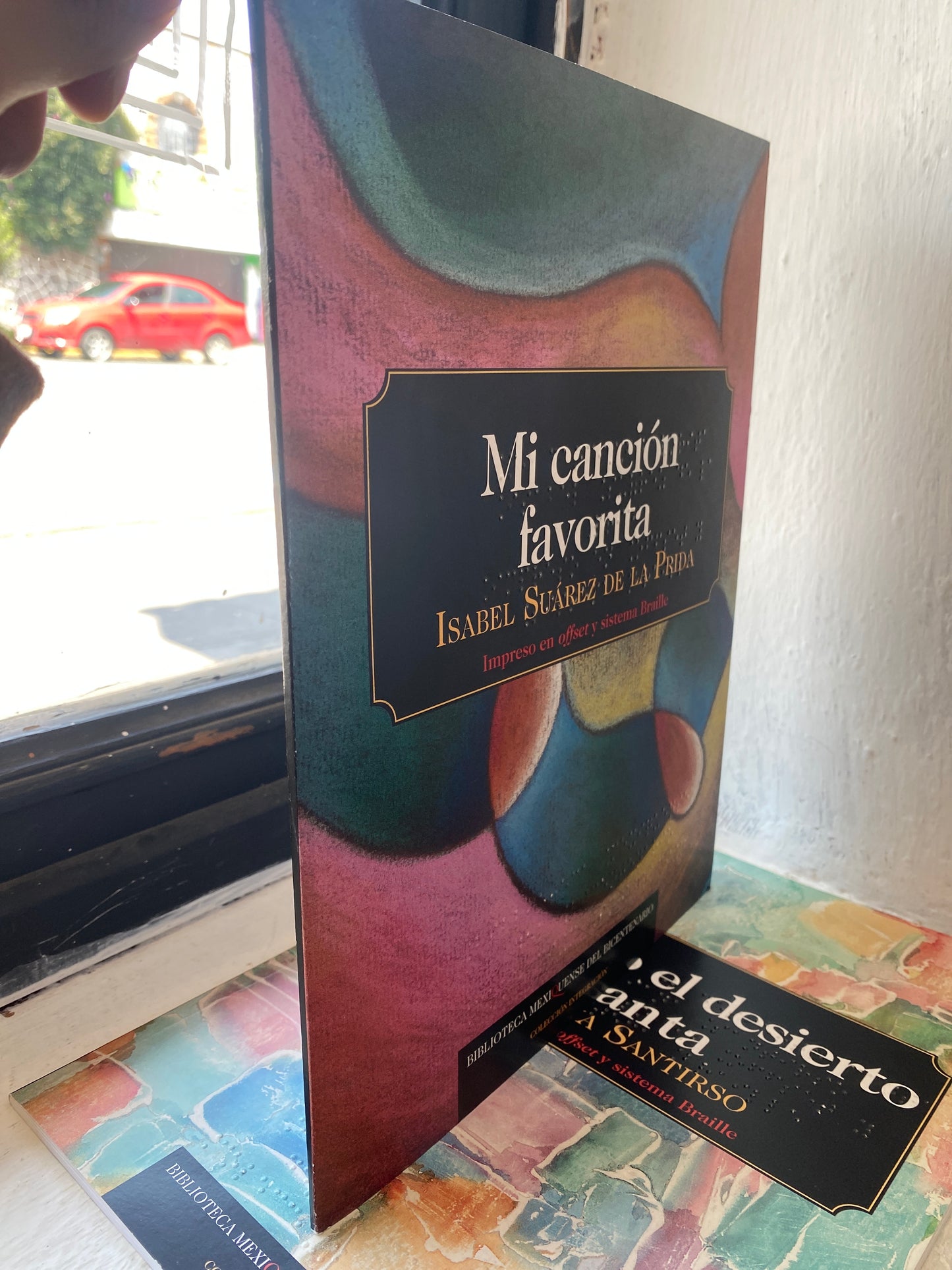 MI CANCION FAVORITA POR ISABEL SUAREZ  DE LA PRIDA IMPRESO EN OFFSET Y SISTEMA BRAILE USADO NOVELAS JUAREZ 515