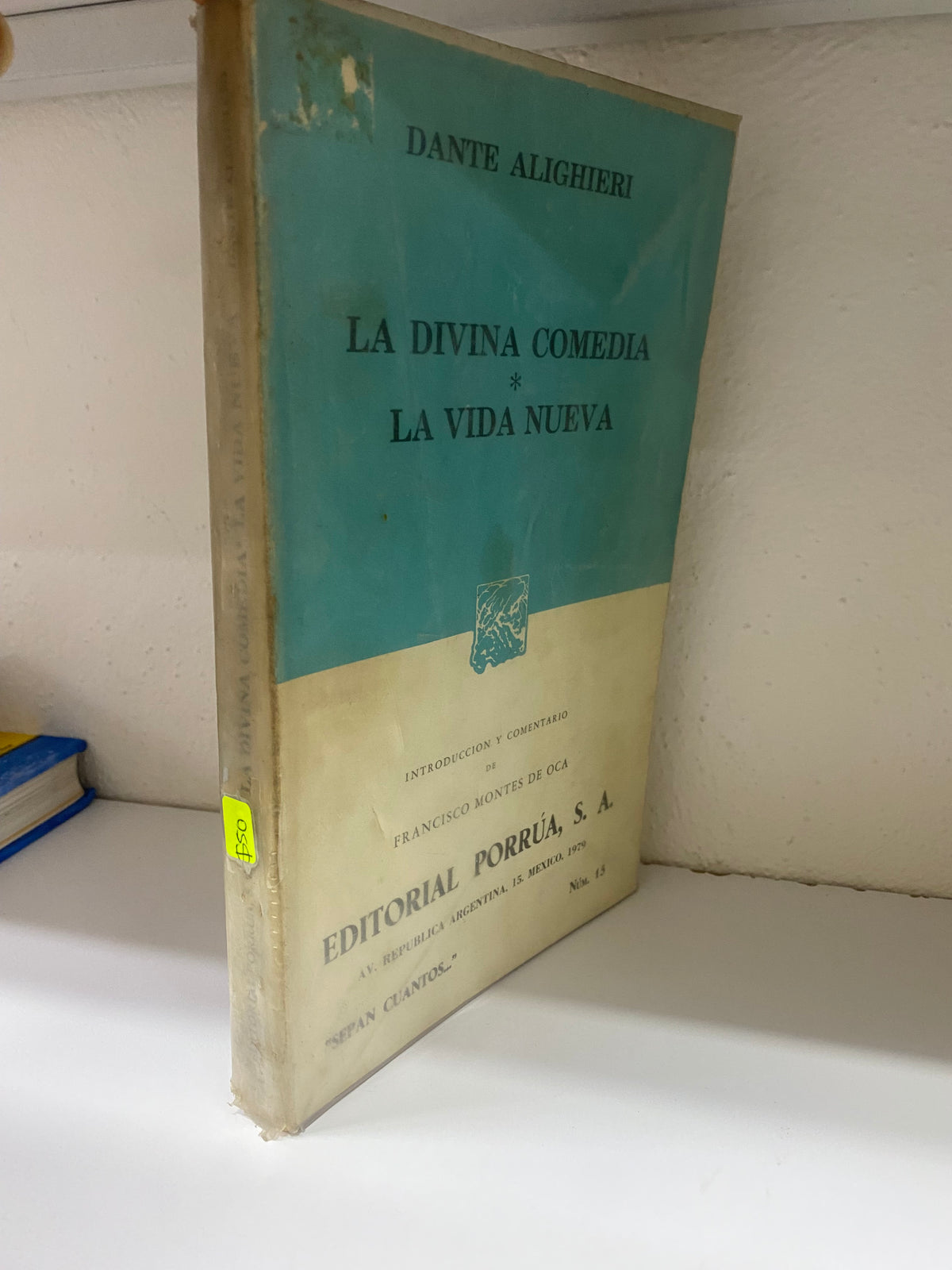 LA DIVINA COMEDIA LA VIUDA NUEVA DANTE ALIGHIERI USADO NOVELA JUAREZ 515