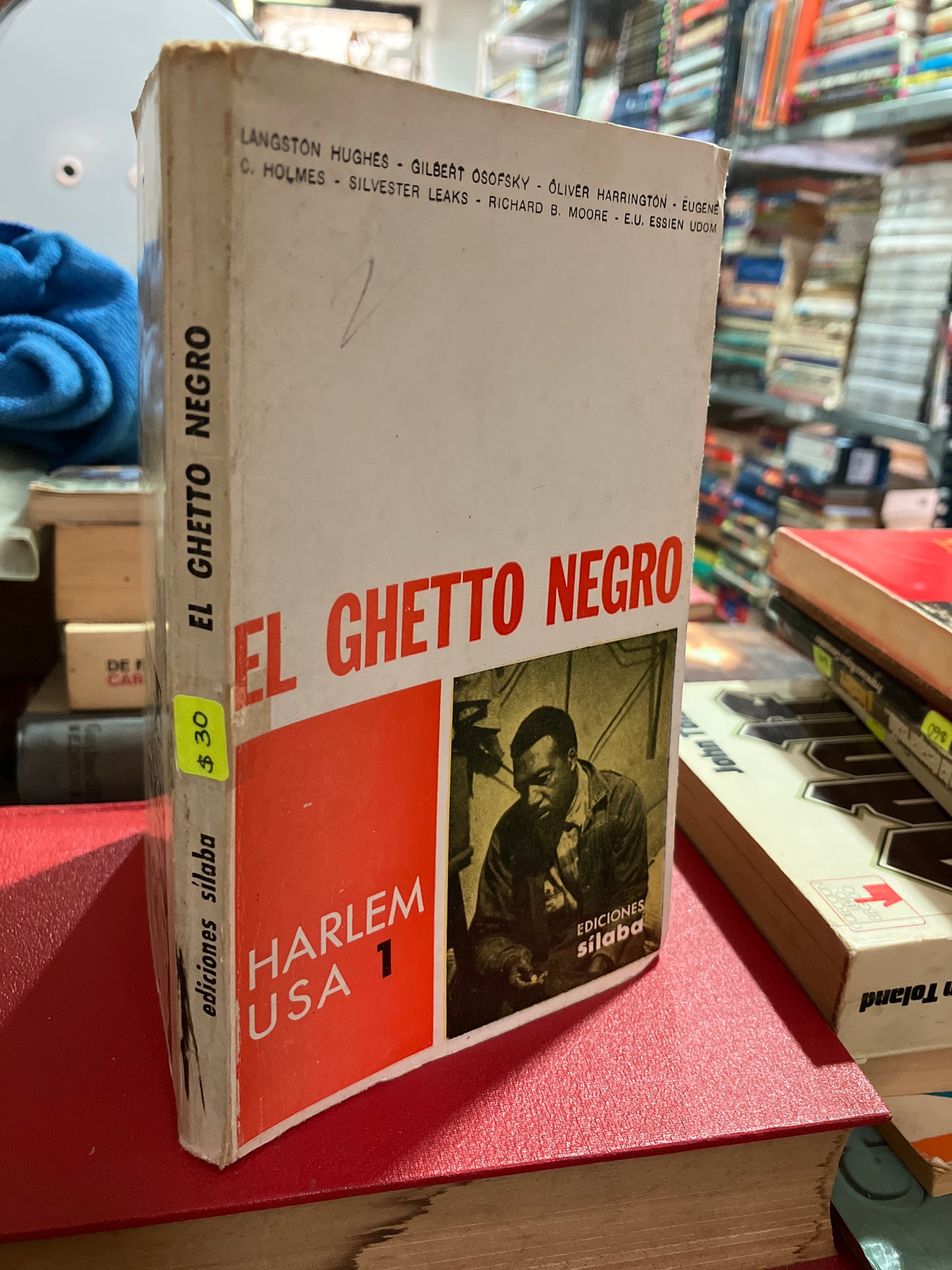 EL GHETTO NEGRO POR OLIVER HARRINGTON Y OTROS USADO NOVELA ALDAMA