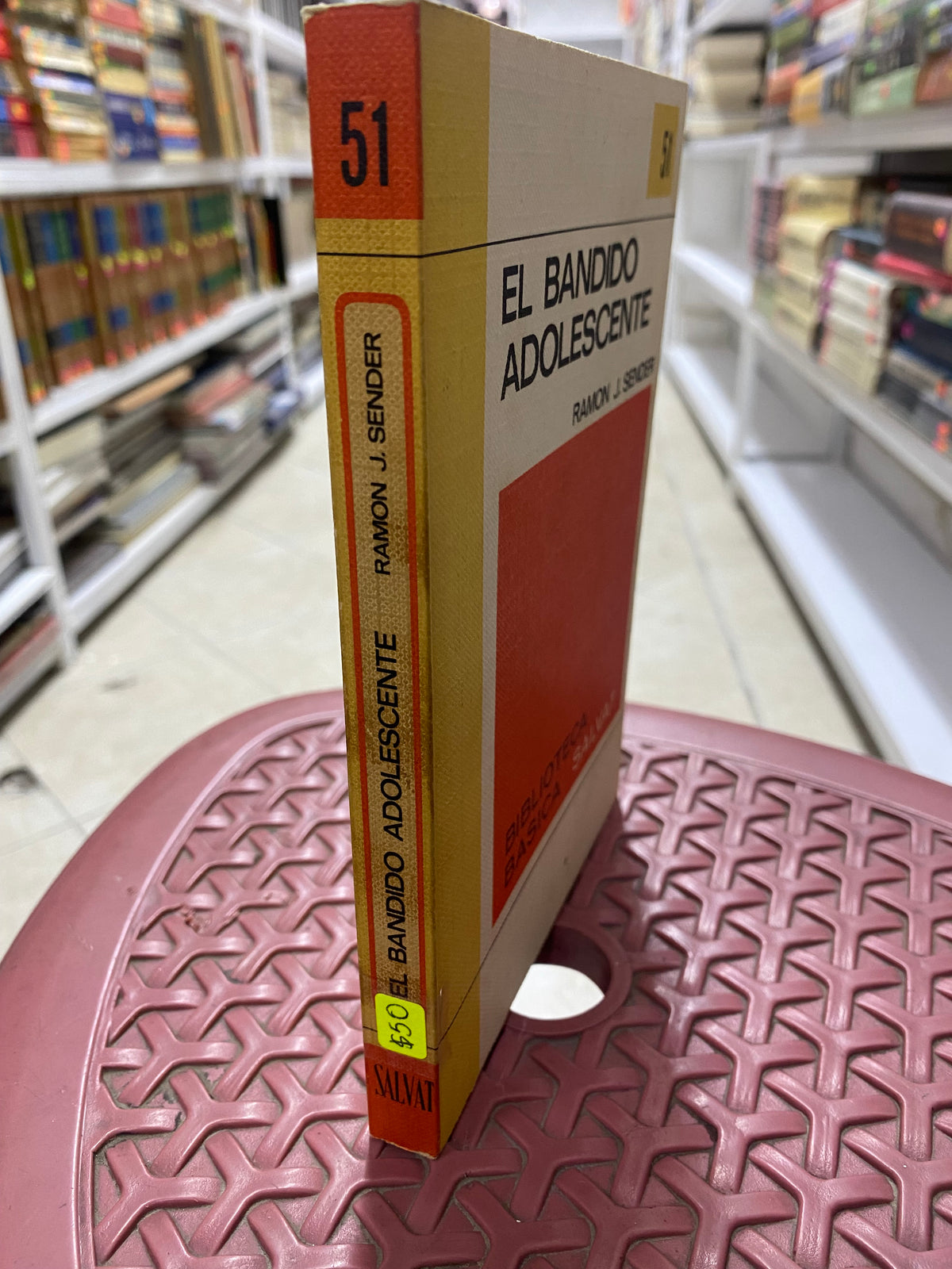 EL BANDIDO ADOLESCENTE RAMON J SENDER USADO NOVELAS JUAREZ 515