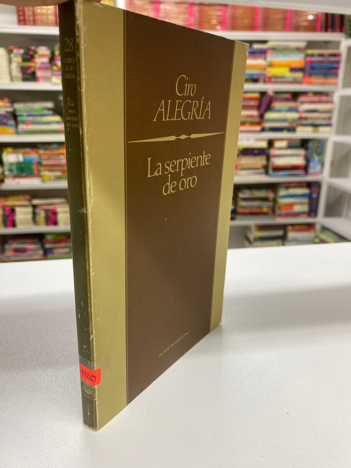 CIRO ALEGRIA LA SERPIENTE DE ORO USADO NOVELA JUAREZ 515