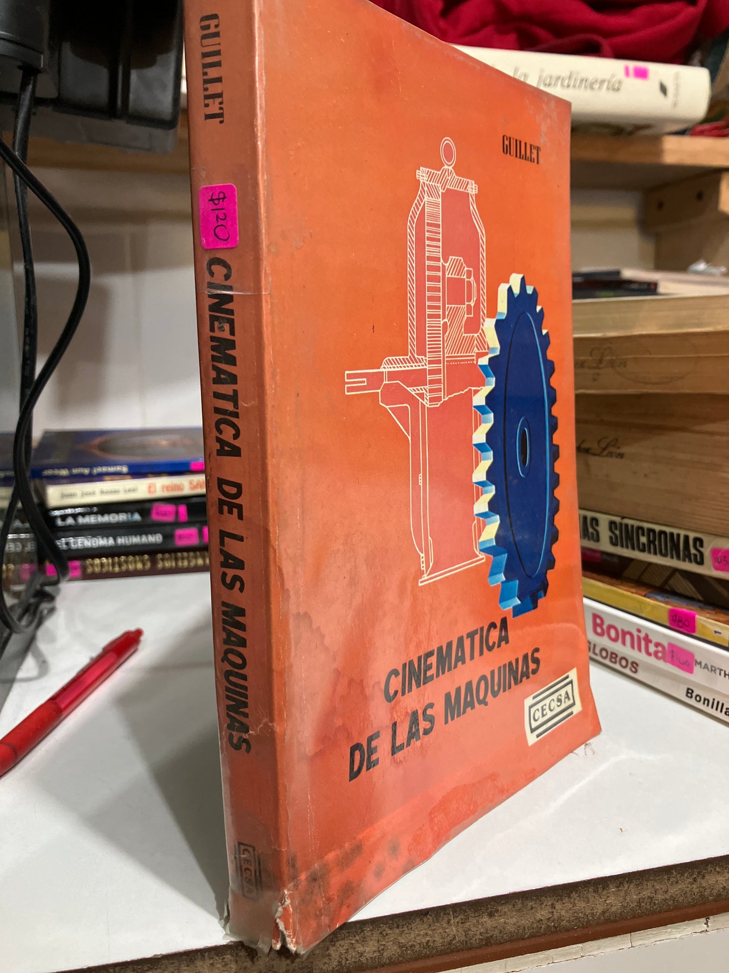 CINEMATICA DE LAS MÁQUINAS POR GUILLET USADO MATEMÁTICAS JUAREZ