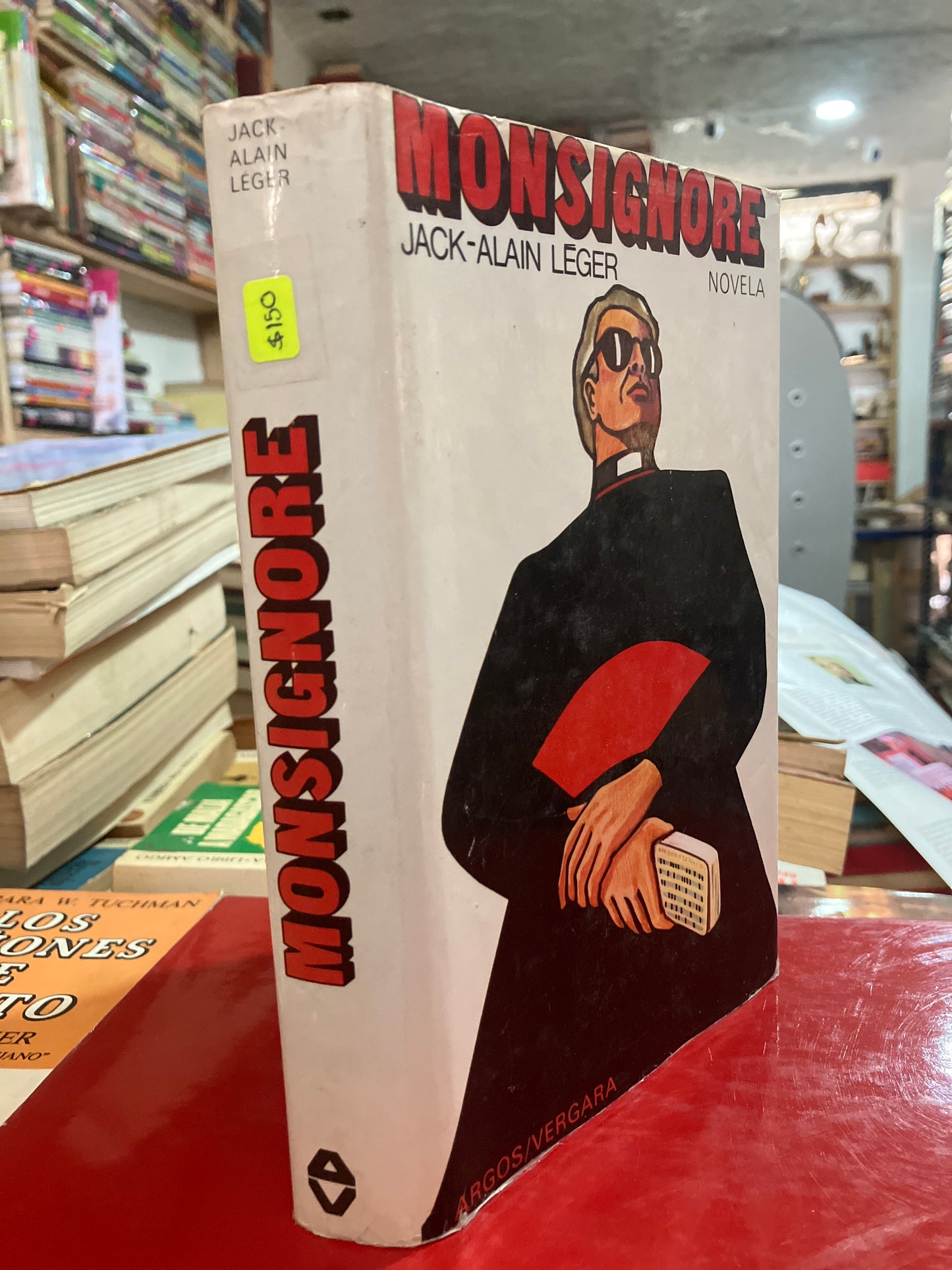 MONSIGNORE POR JACK ALAIN USADO NOVELA ALDAMA