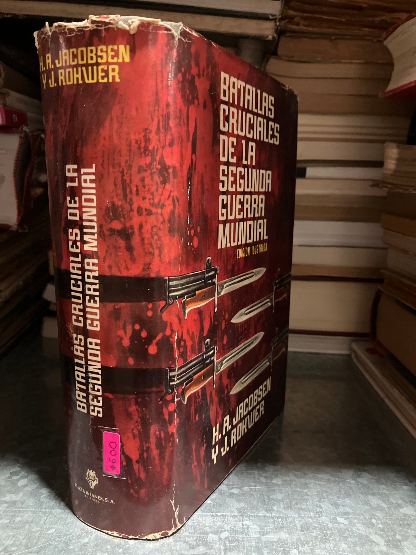 BATALLAS CRUCIALES DE LA SEGUNDA GUERRA MUNDIAL EDICION ILUSTRADA POR H A JACOBSEN USADO HISTORIA ALDAMA