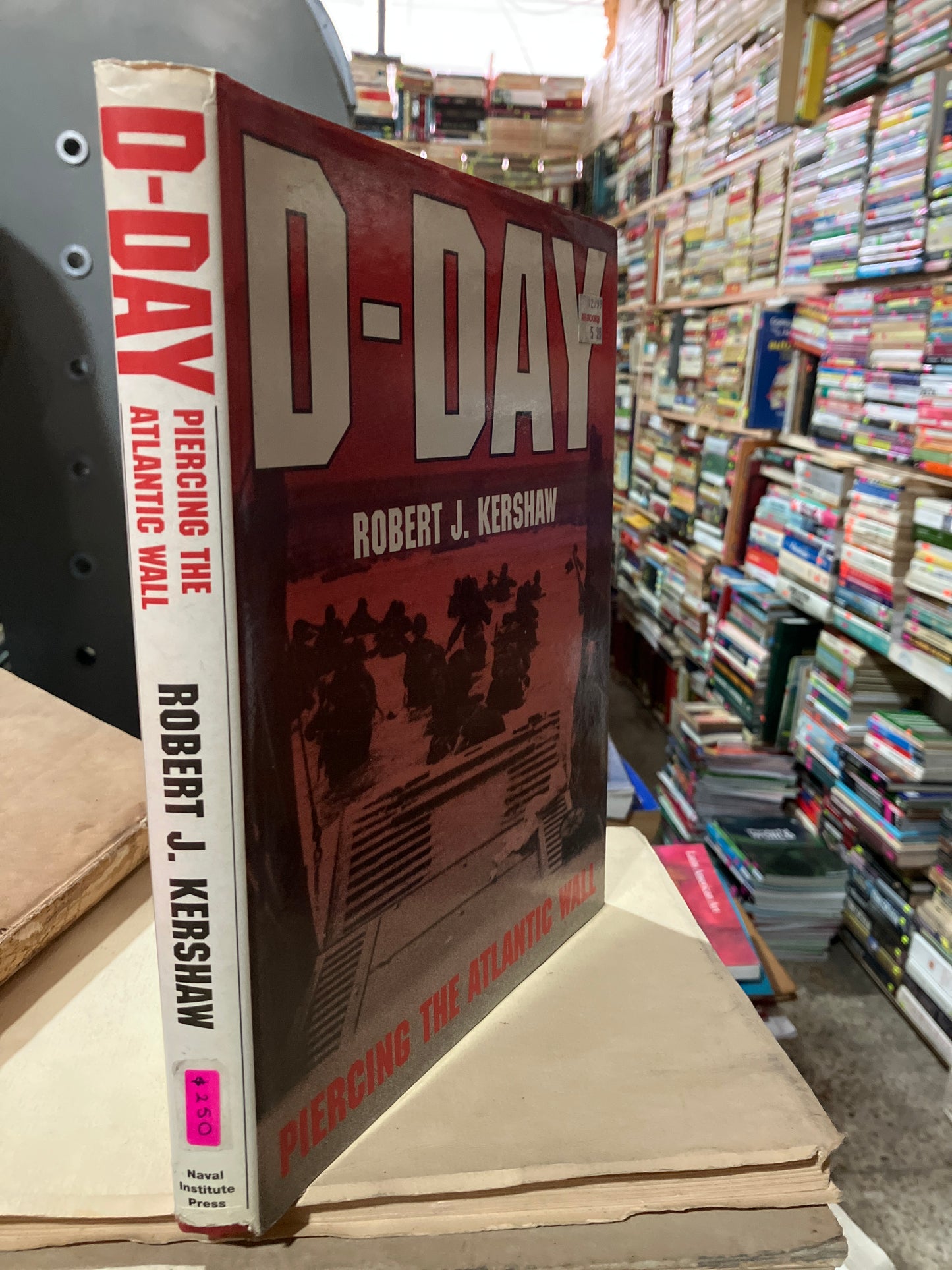 D DAY BY ROBERT J KERSHAW USADO HISTORIA ALDAMA