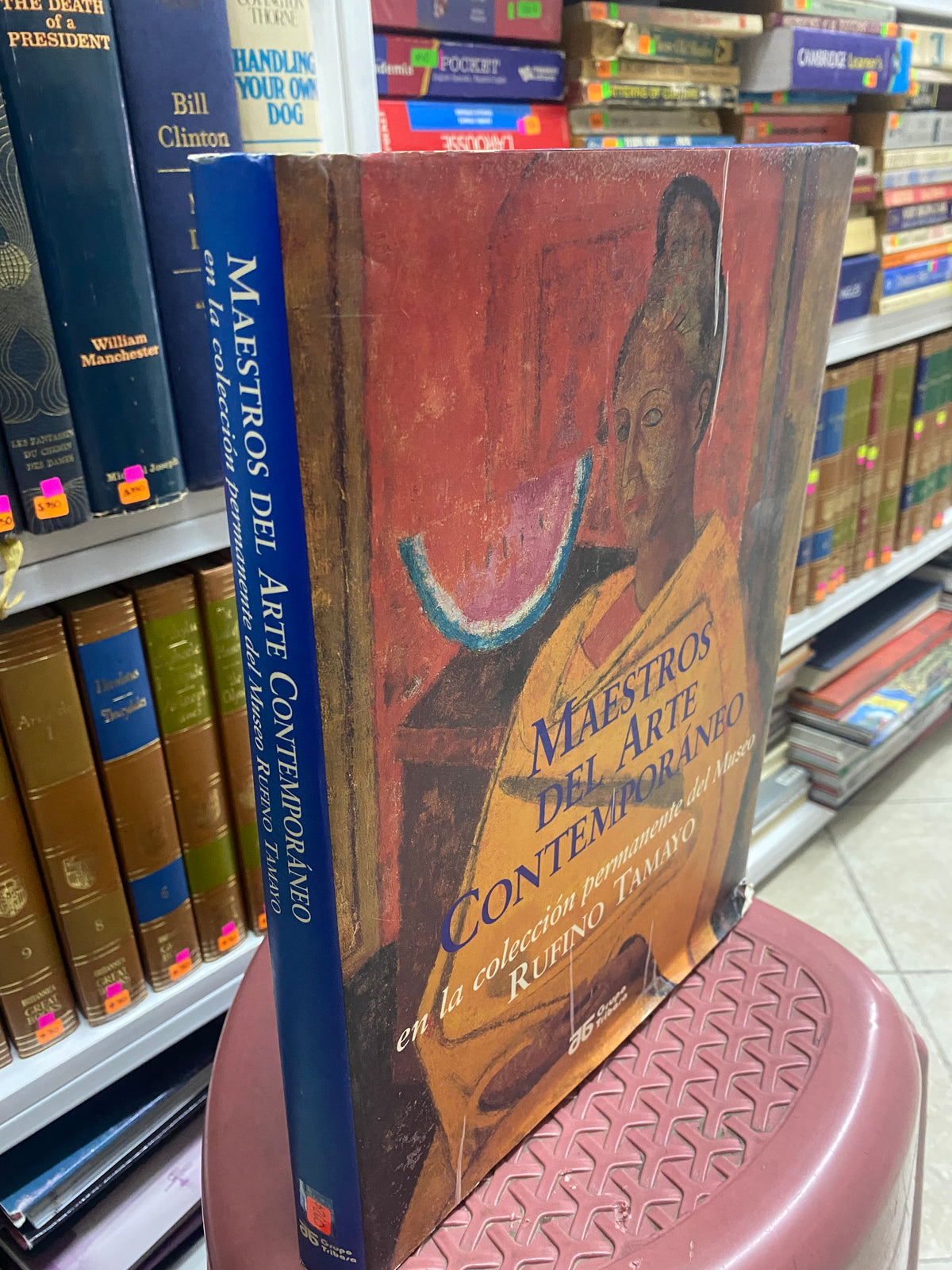 MAESTROS DEL ARTE CONTEPORANEO EN LA COLECCION PERMANENTE DEL MUSEO RUFINO TAMAYO USADO ARTE JUAREZ 515