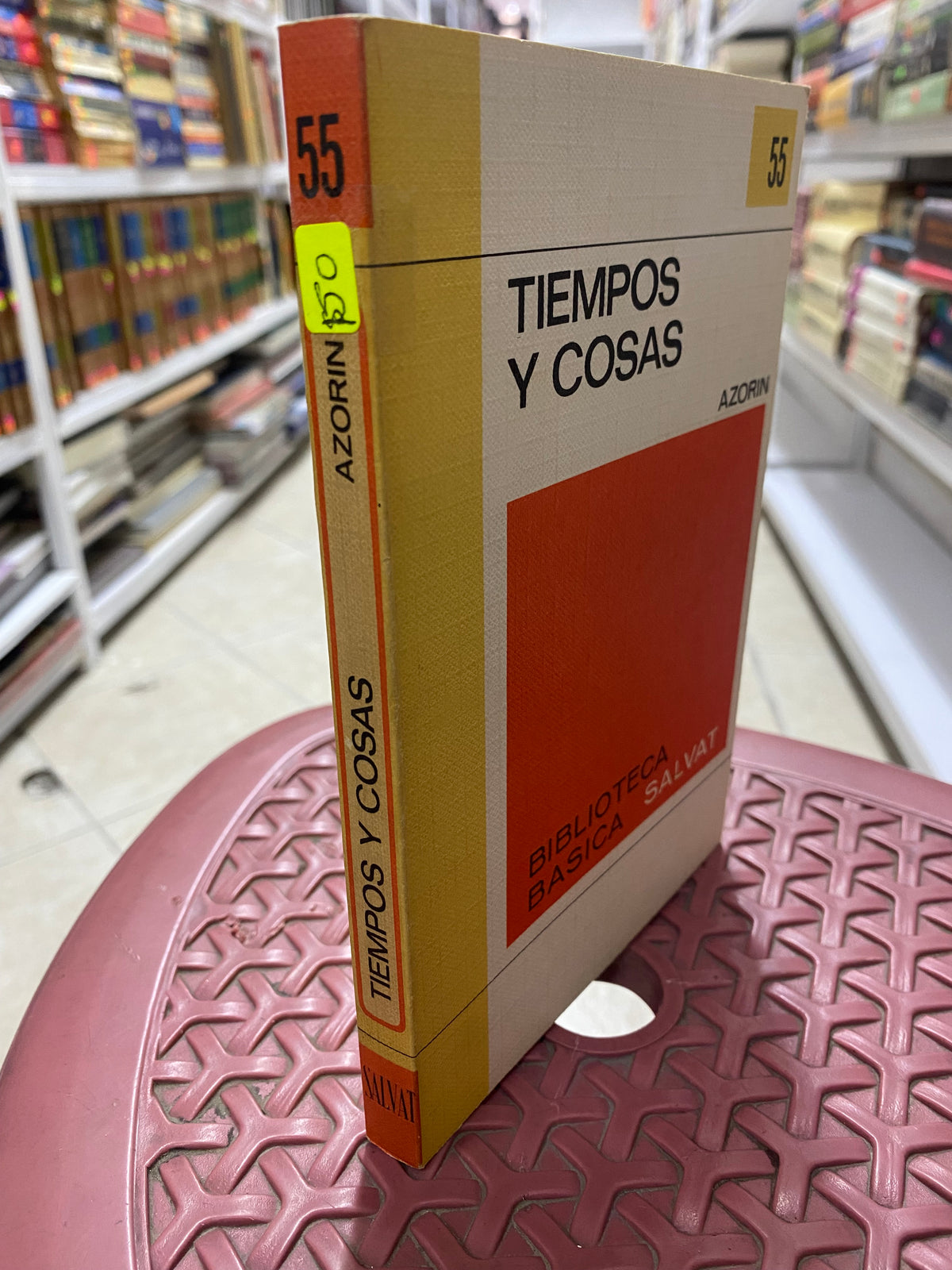 TIEMPOS Y COSAS AZORIN USADO NOVELAS JUAREZ 515