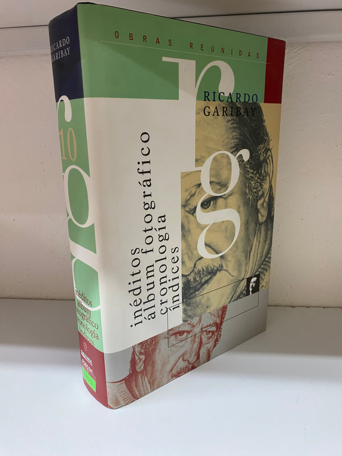 INEDITOS ALBUM FOTOGRAFICO CRONOLOGIA INDICES RICARDO GARIBAY USADO NOVELA JUAREZ 515