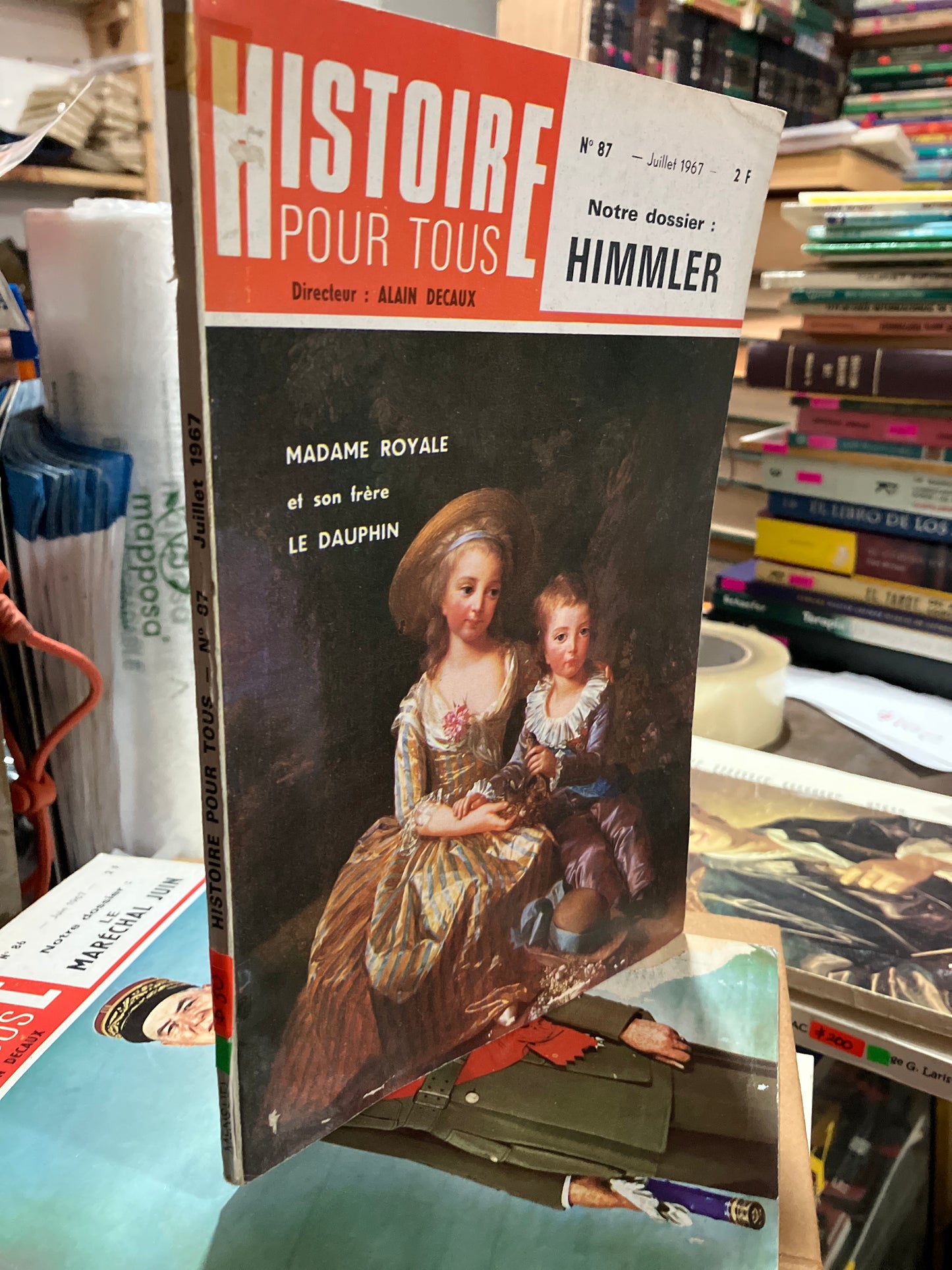 HISTOIRE POUR TOUS POR ALAIN DECAUX 1967 USADO ANTIGUOS ALDAMA