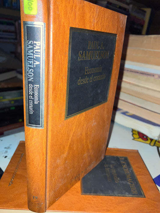 ECONOMÍA DESDE EL CORAZÓN POR PAUL A SAMUELSON USADO ADMINISTRACIÓN LITERARIO 207