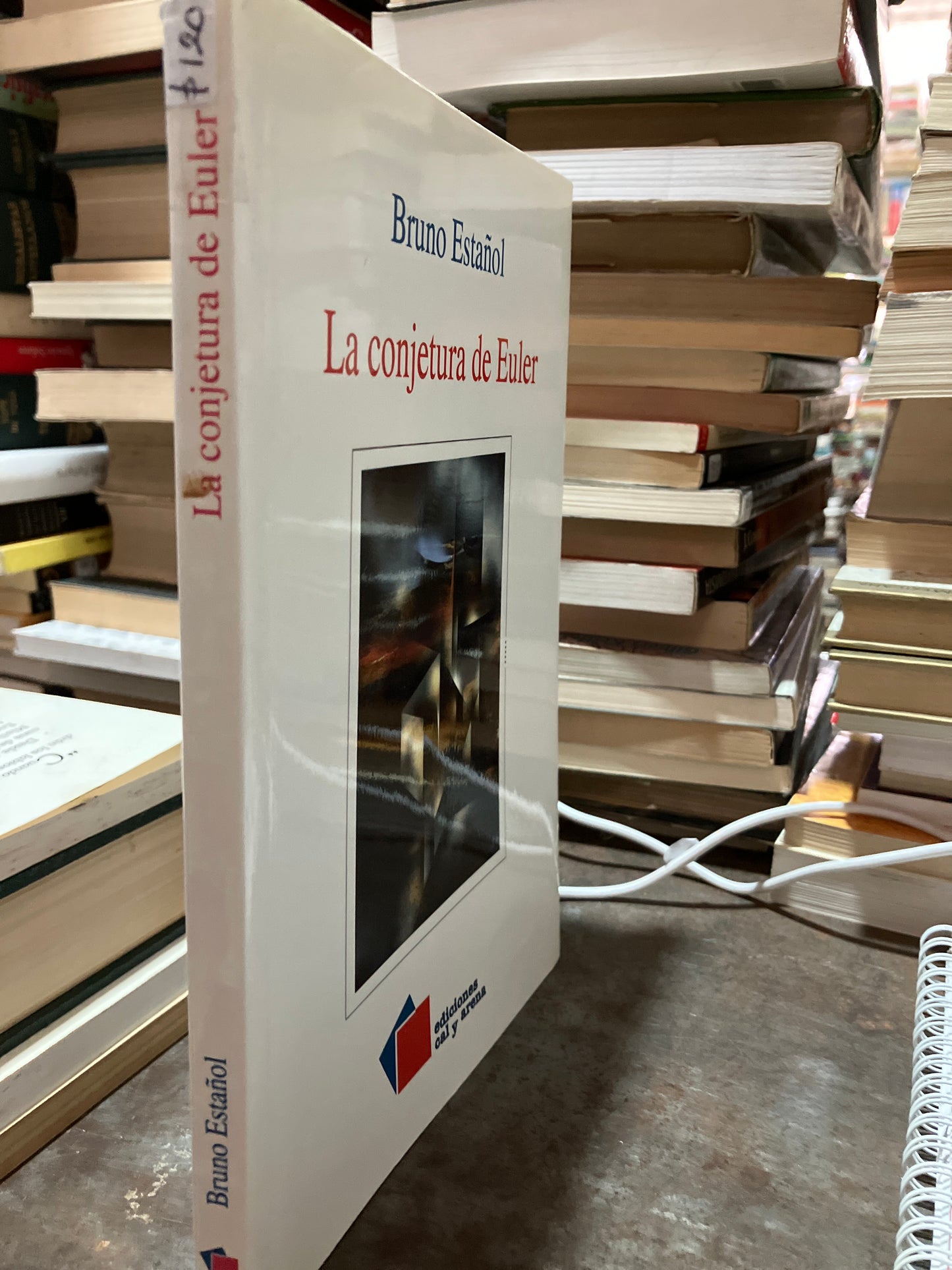 LA CONJETURA DE EULER POR BRUNO ESTAÑOL USADO NOVELA ALDAMA