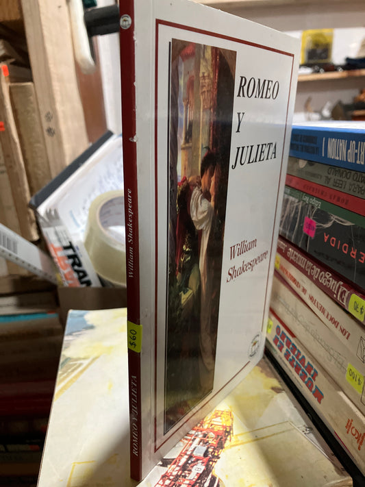 ROMEO Y JULIETA POR WILLIAM SHAKESPEARE USADO NOVELAS ALDAMA
