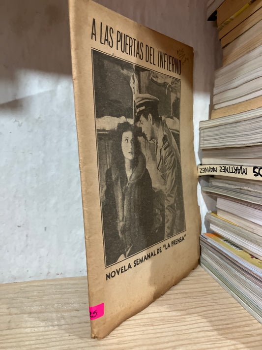A LAS PUERTAS DEL INFIERNO POR METRE GOLDWYS USADO ANTIGUOS ALDAMA