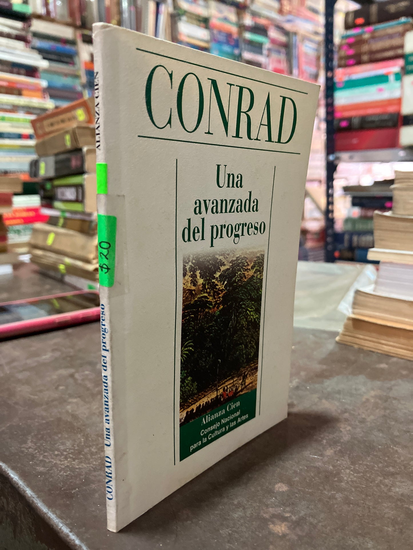 UNA AVANZADA DEL PROGRESO POR CONRAD USADO NOVELAS ALDAMA