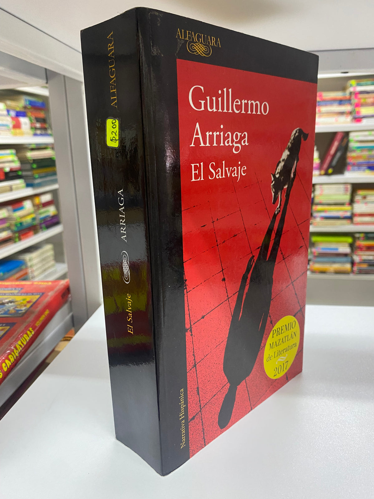 GUILLERMO ARRIAGA EL SALVAJE USADO NOVELAS JUAREZ 515