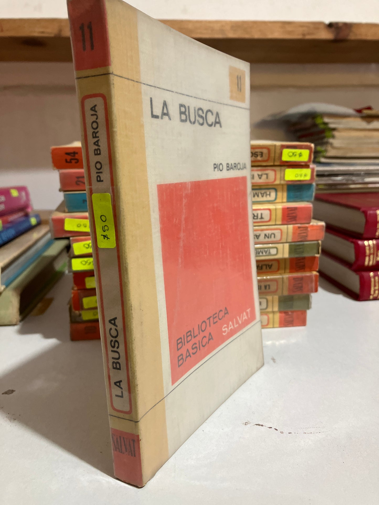 LA BUSCA POR PIO BAROJA USADO NOVELAS JUAREZ